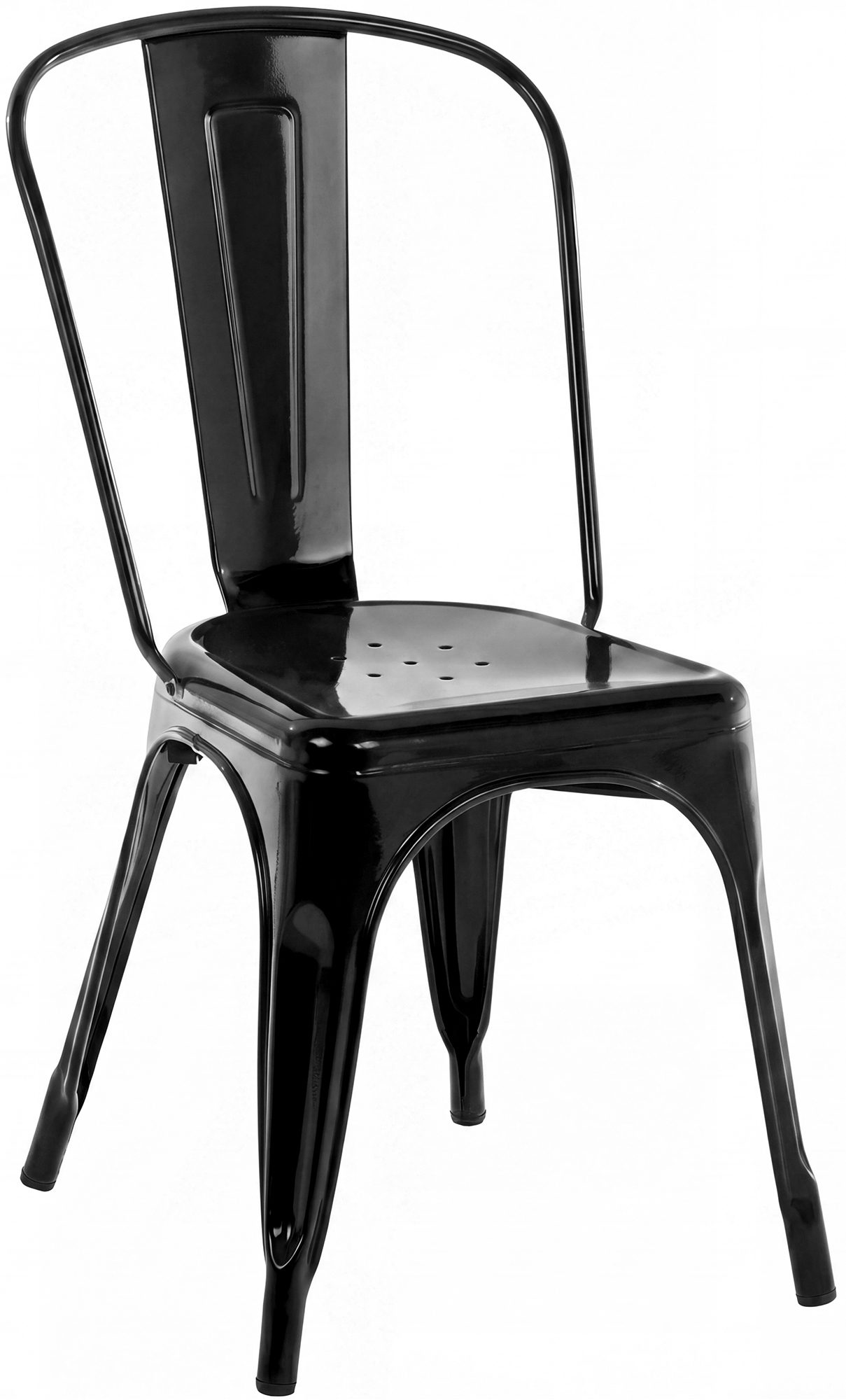 Chaise empilable en metal Benedikt