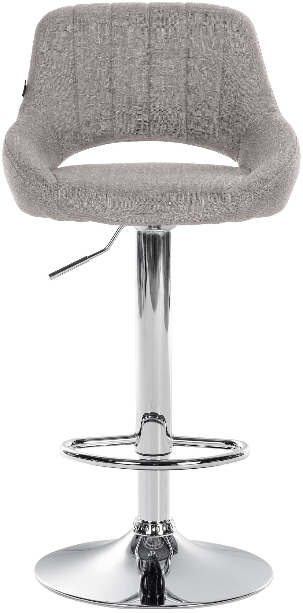 Tabouret de bar Milet en tissu