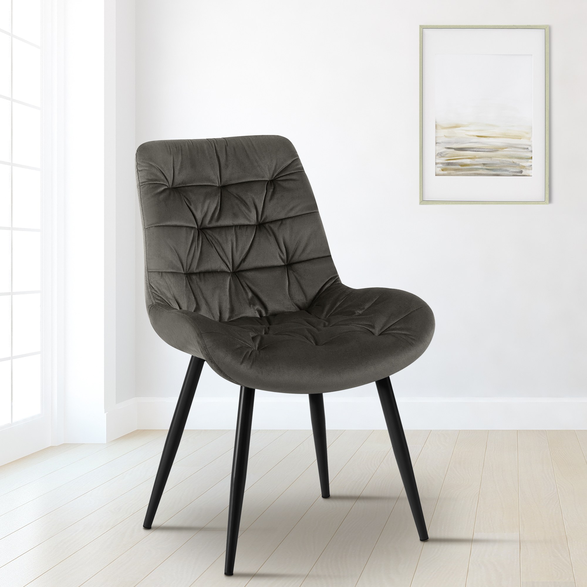 Lot de 2 chaises de salle à manger Rossford