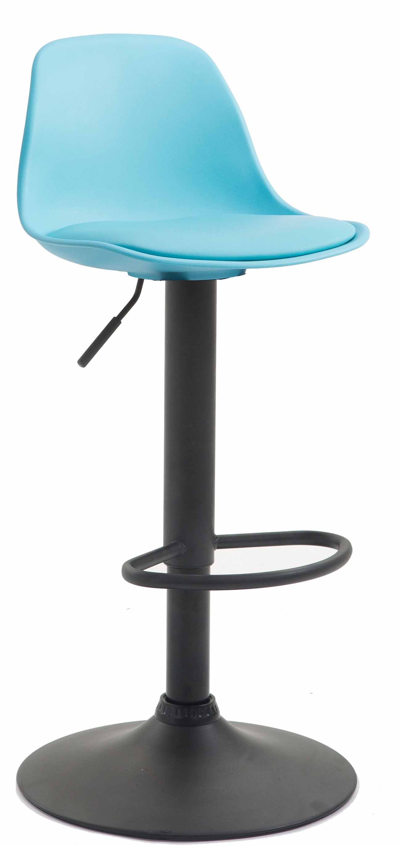 Tabouret de bar Kiel Similicuir et coque en plastique