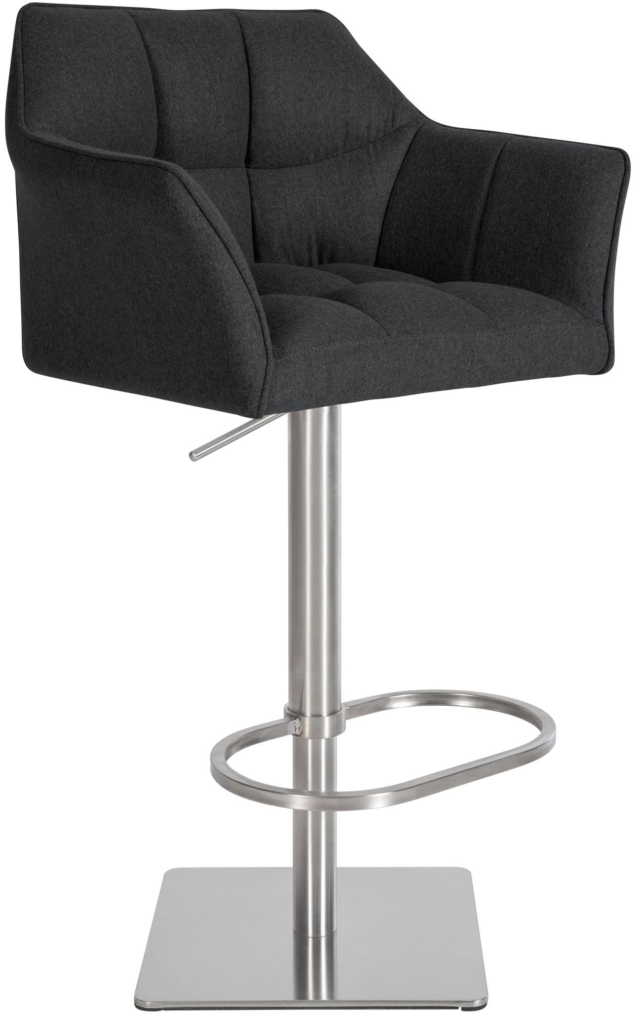 Tabouret de bar Damaso avec revetement en feutre