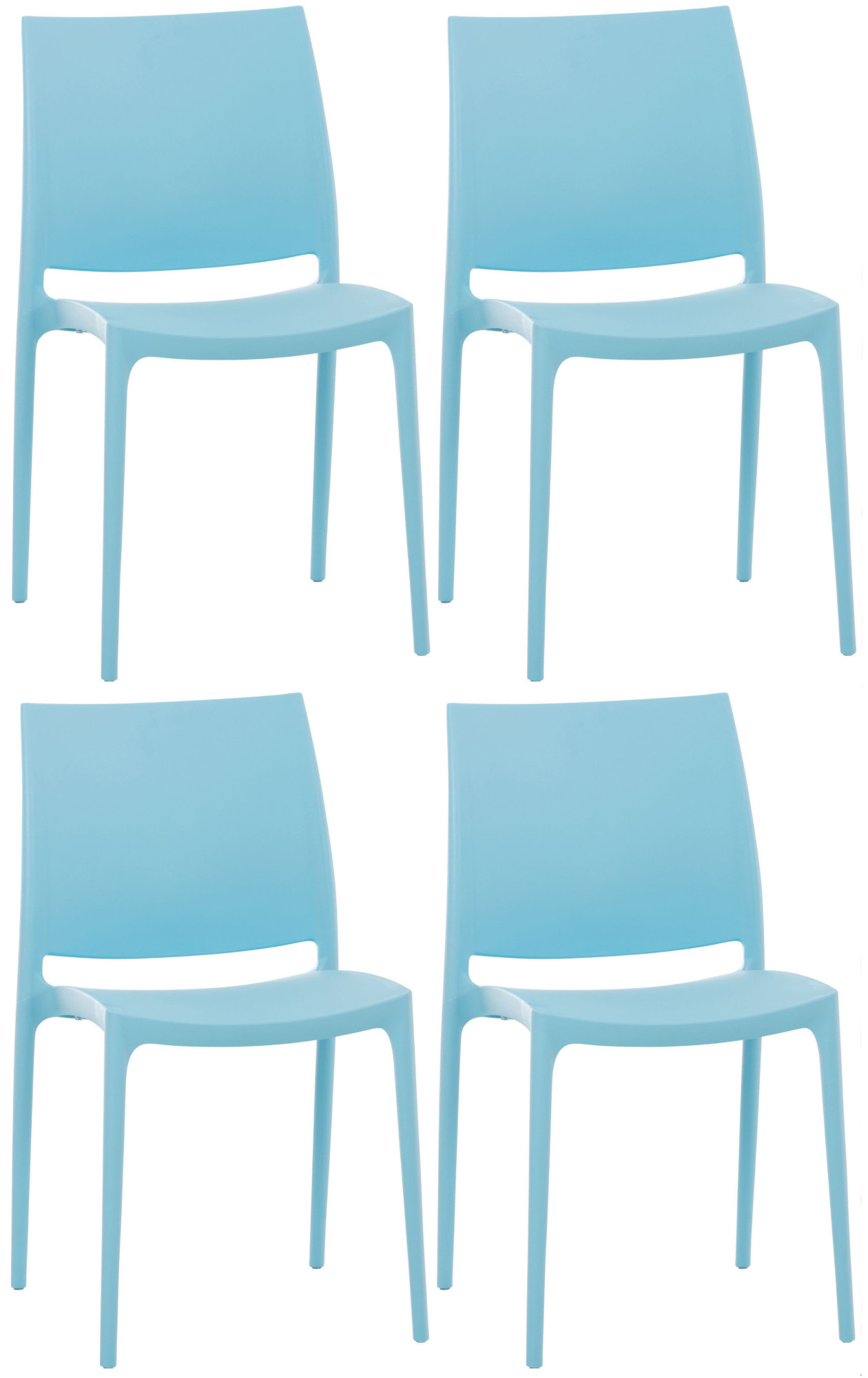 Lot de 4 chaises Maya
