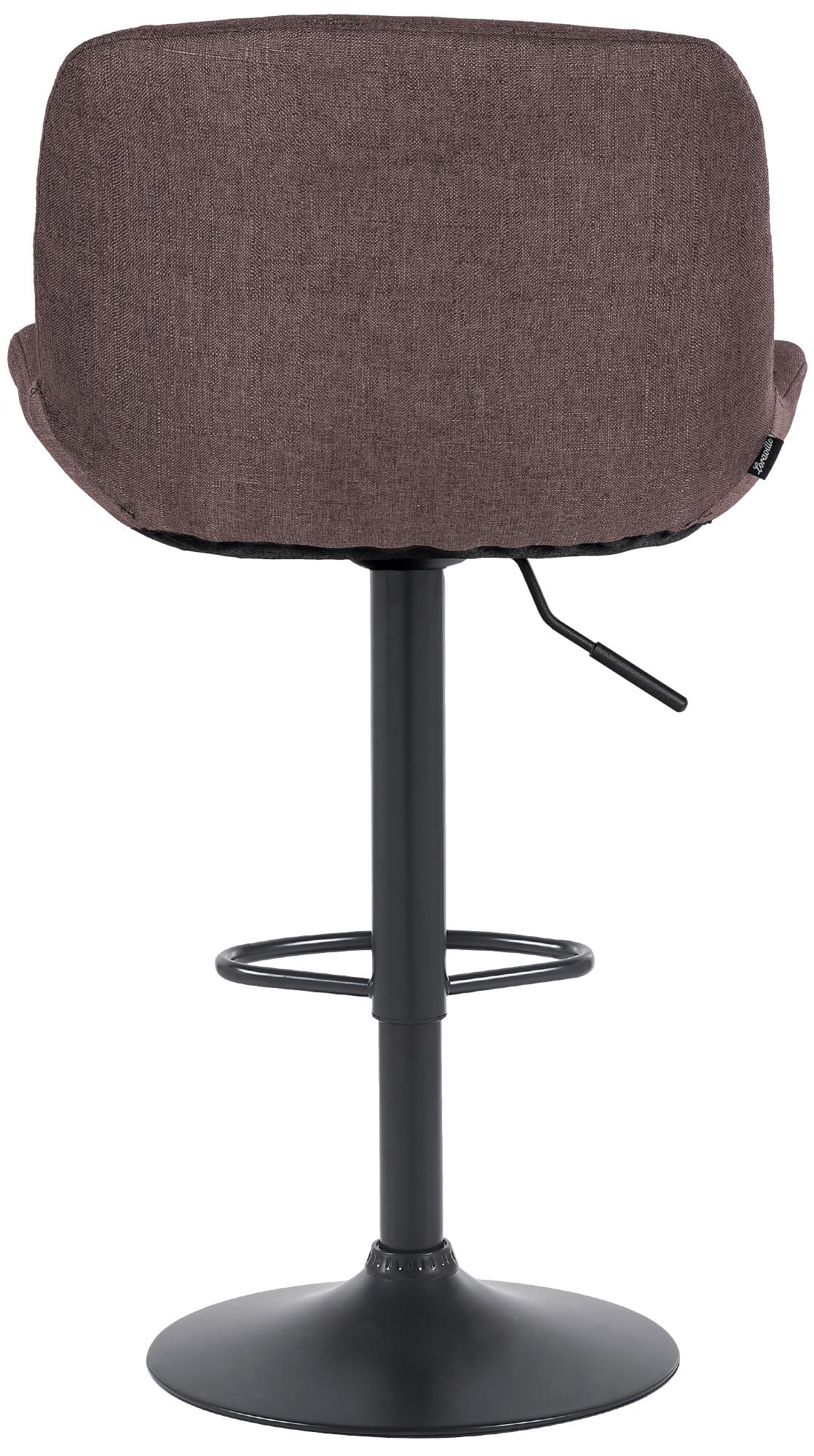 Tabouret de bar Solon noir
