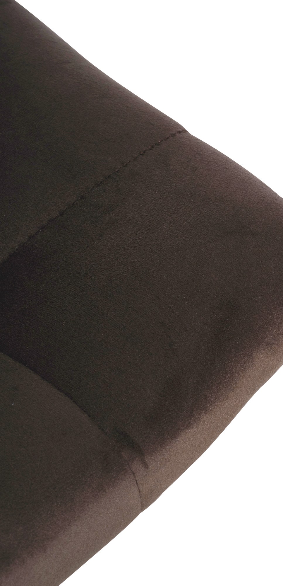 Lot de 2 tabourets de bar Jerry velours