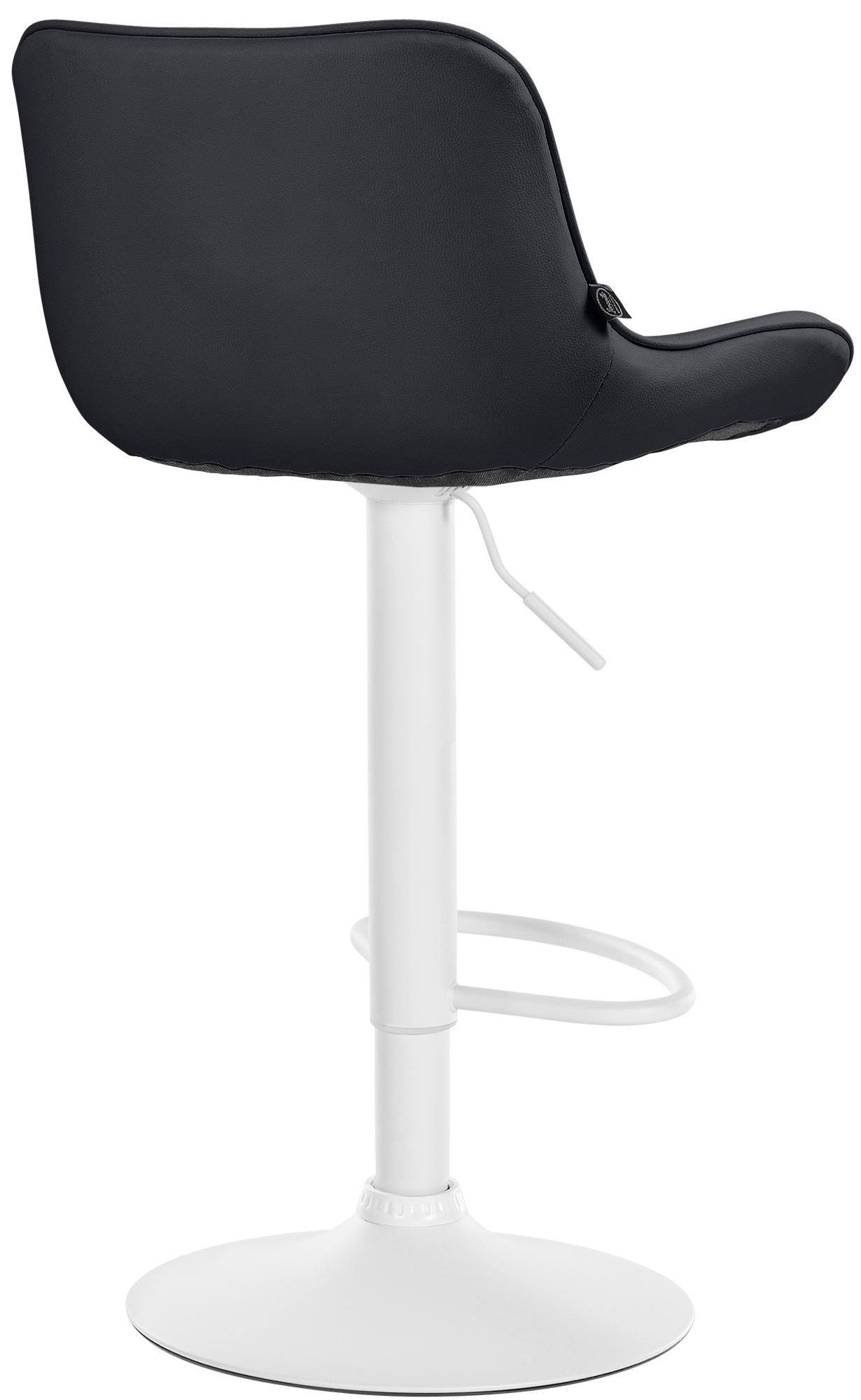 Lot de 2 tabourets de bar Vonore en similicuir