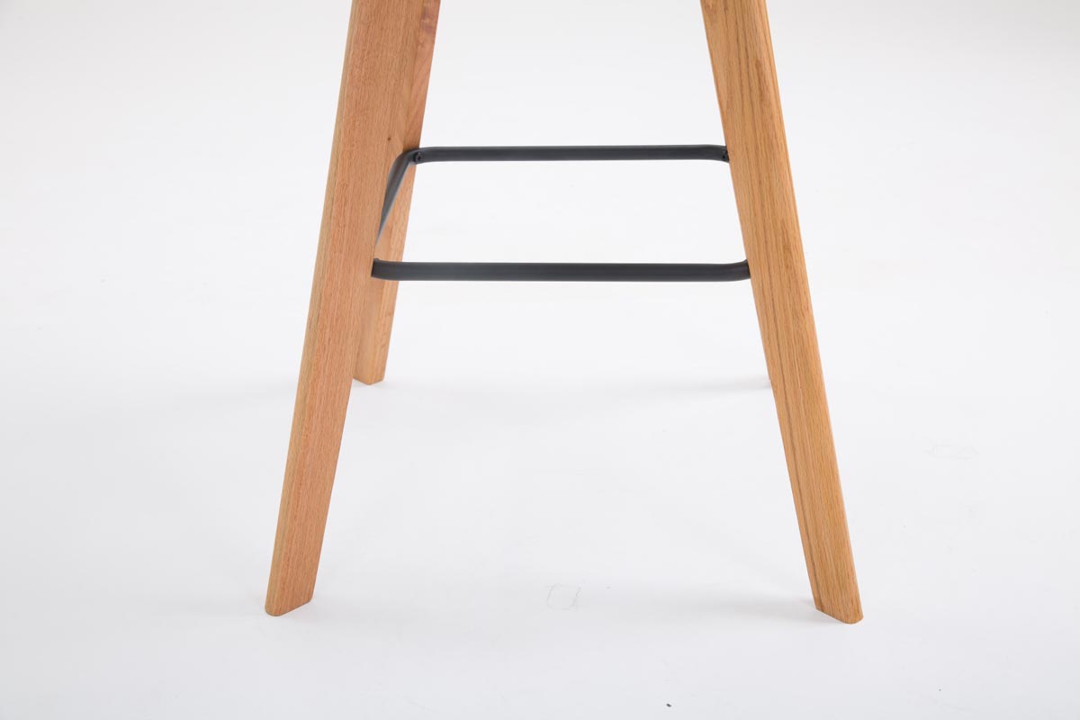 Tabouret de bar Metz à coque plastique