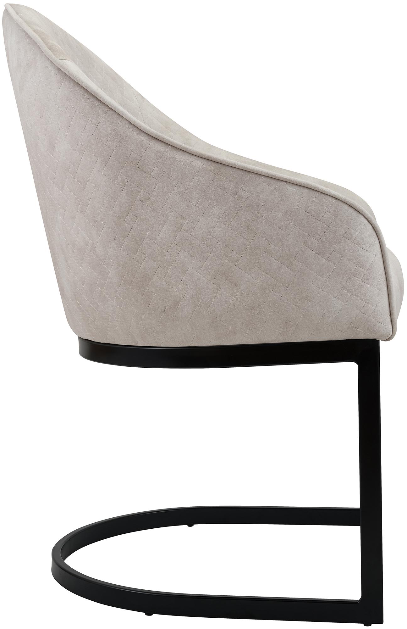 Chaise de salle à manger Jarik velours