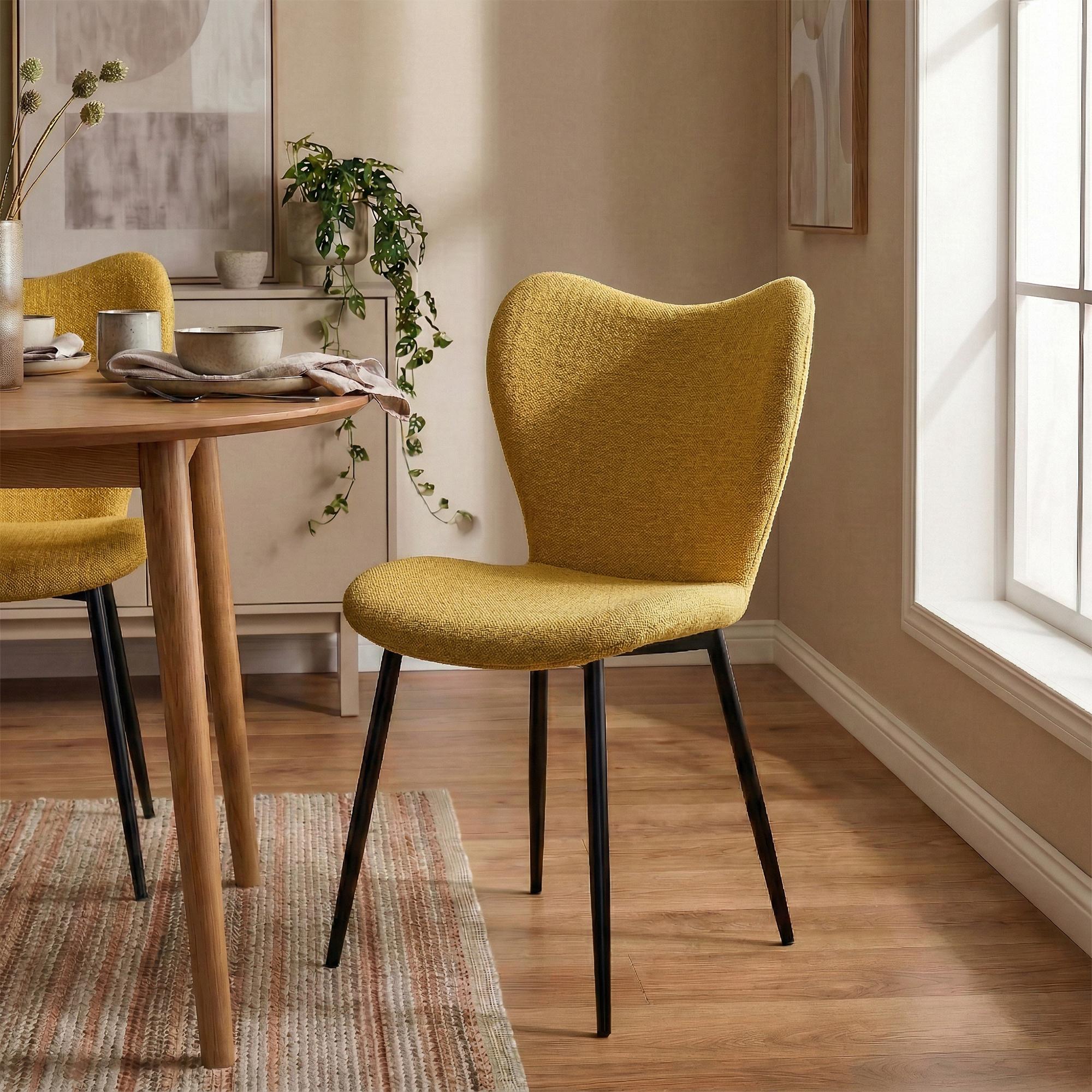 Lot de 2 Chaises de Salle a Manger Maika