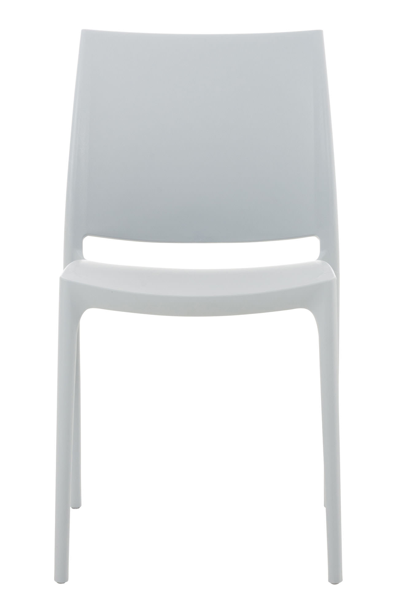 Chaise de jardin empilable Maya en plastique