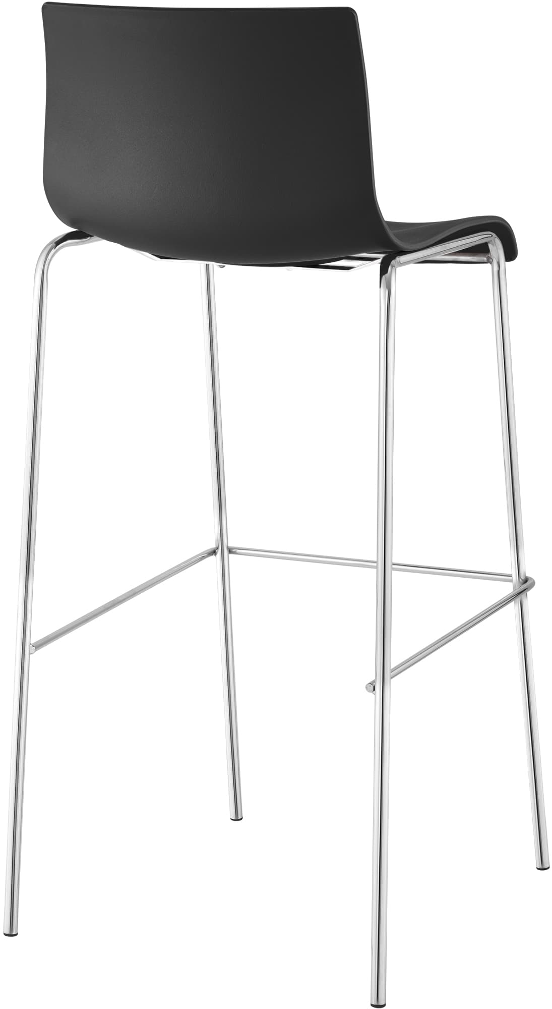 Lot de 2 tabourets de bar Hover en plastique