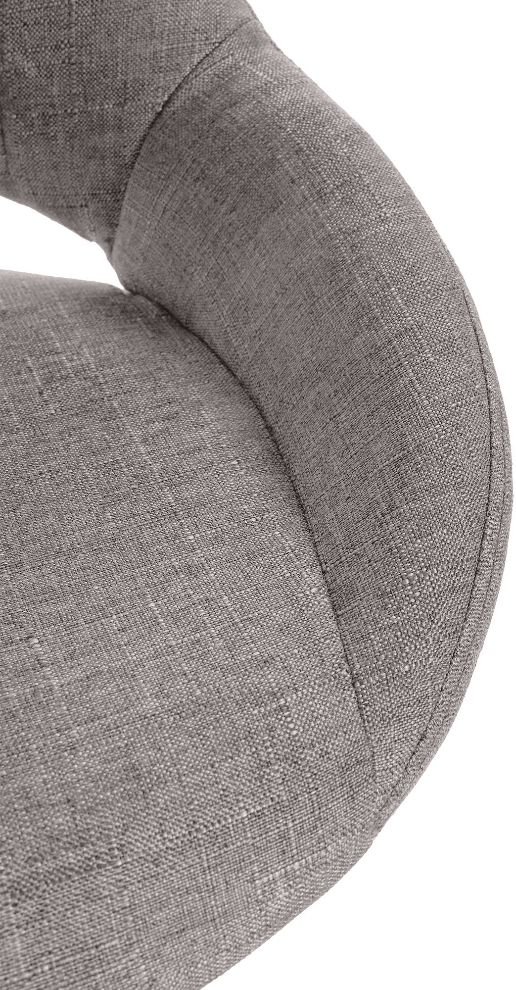 Tabouret de bar Milet en tissu