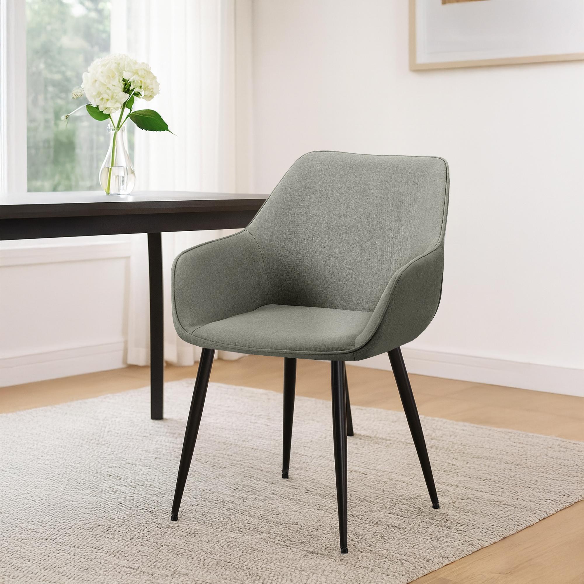 Lot de 2 chaises de salle à manger Luena