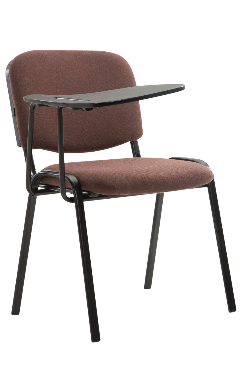 Chaise Ken en tissu avec tablette rabattable