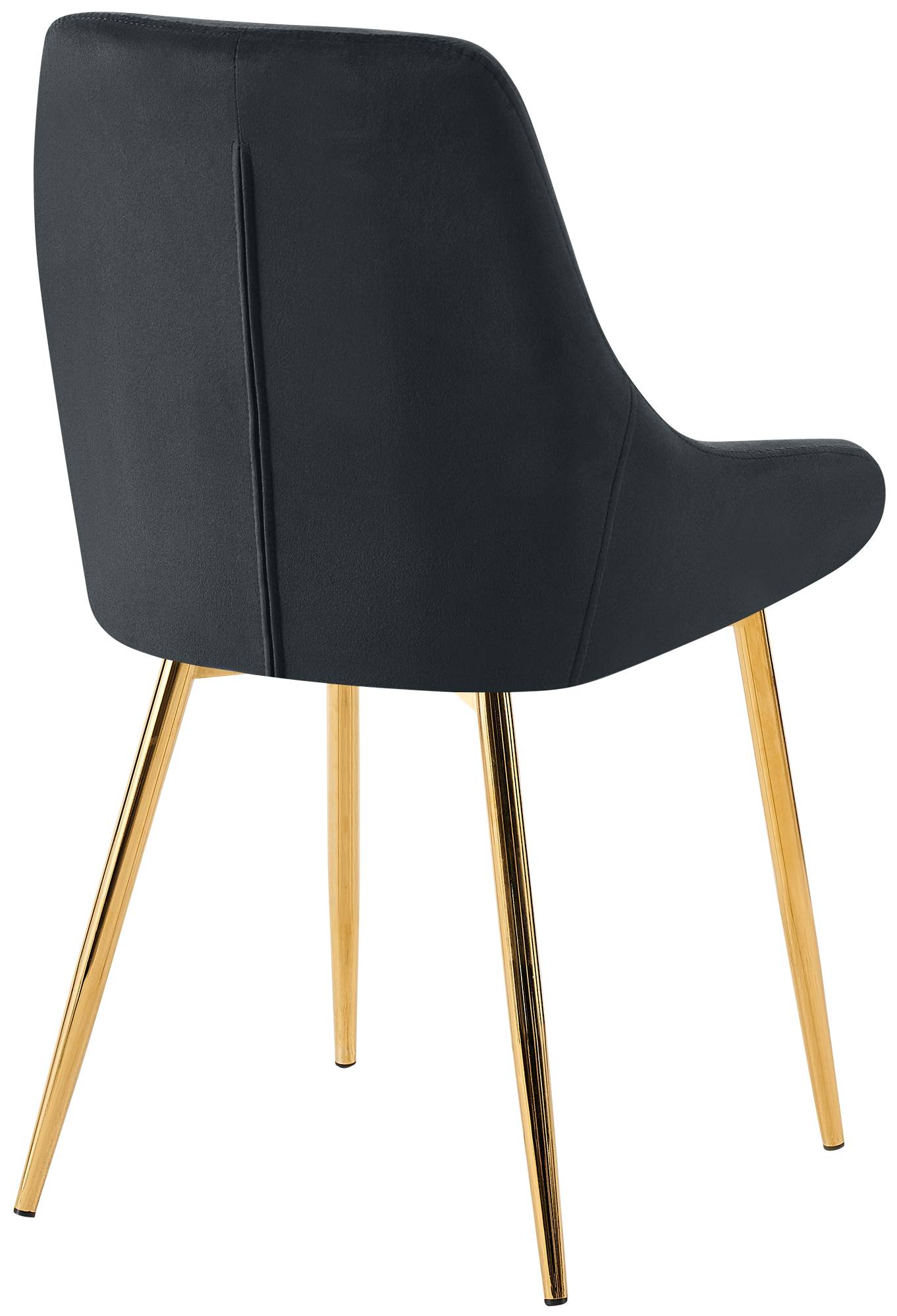 Chaise de salle à manger Elmira velours
