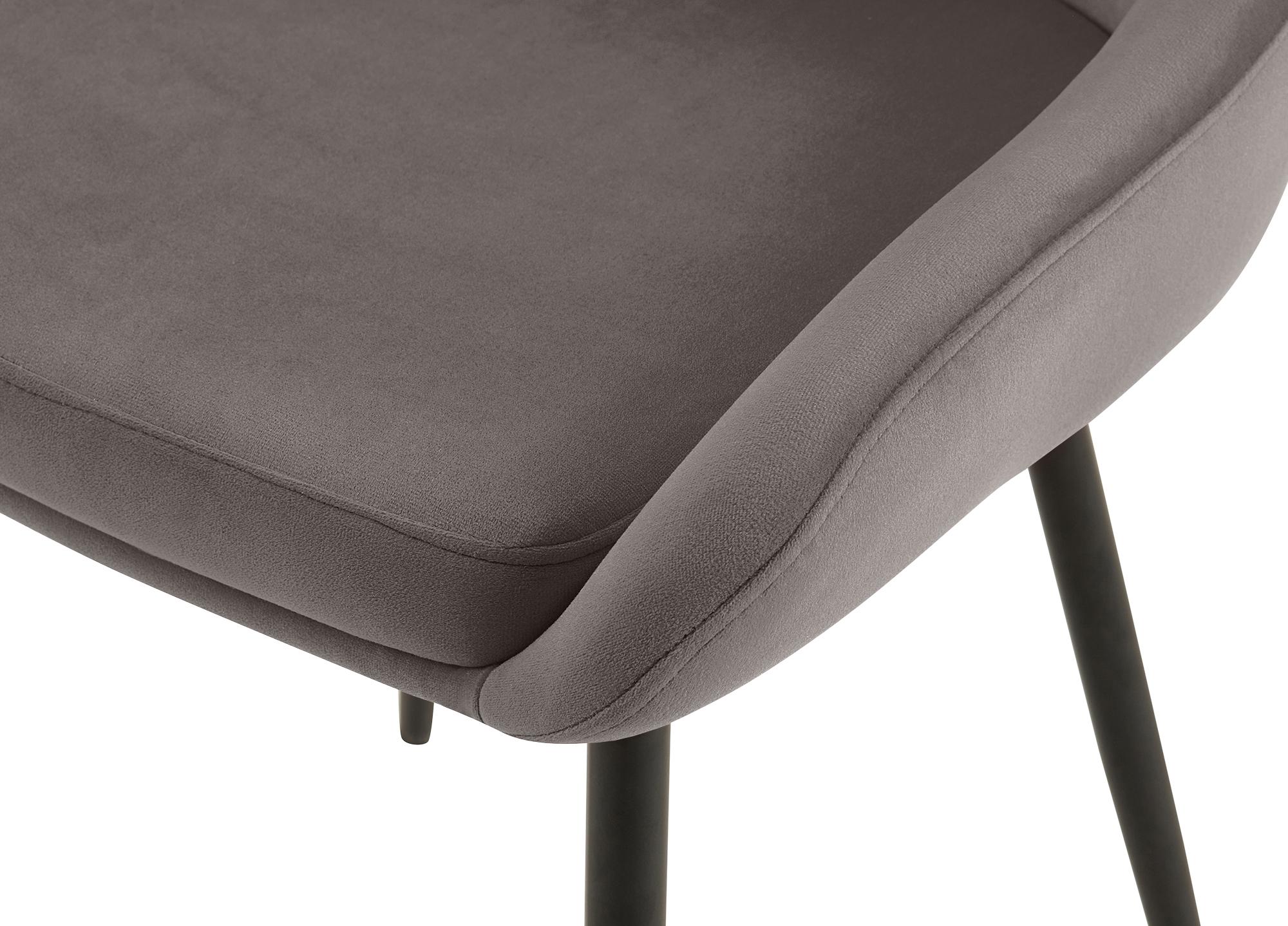 Chaise de salle à manger Elmira velours