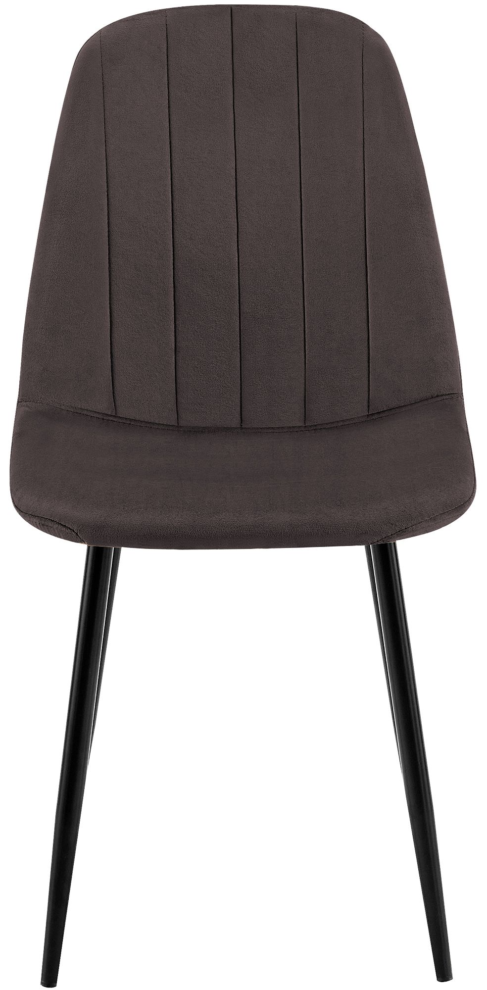 Lot de 4 chaises de salle a manger Baxter en velours