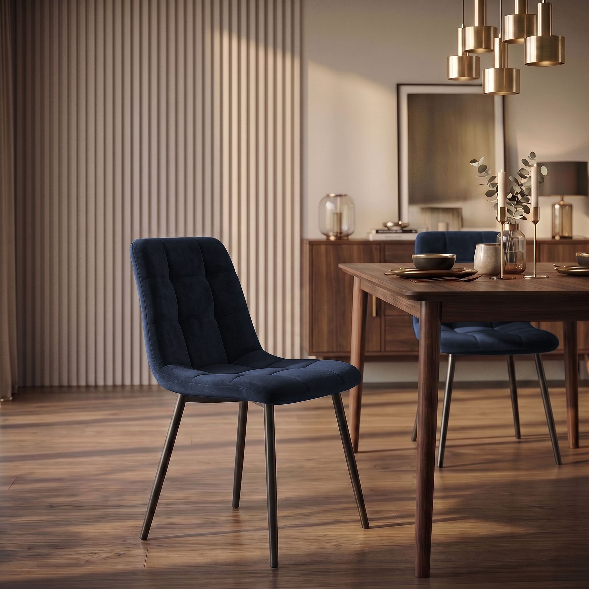 Lot de 4 chaises de salle à manger Tilde