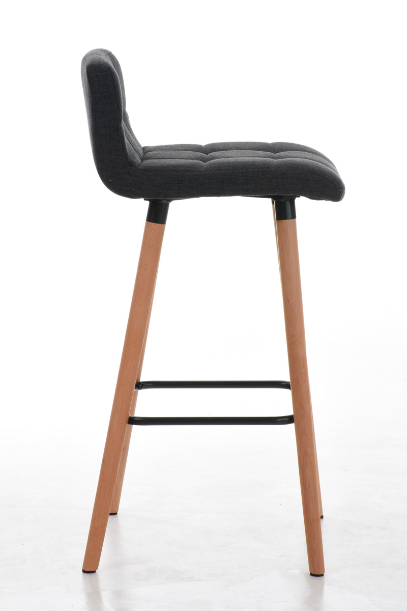 Lot de 2 Tabourets de Bar Lincoln V2 Tissu