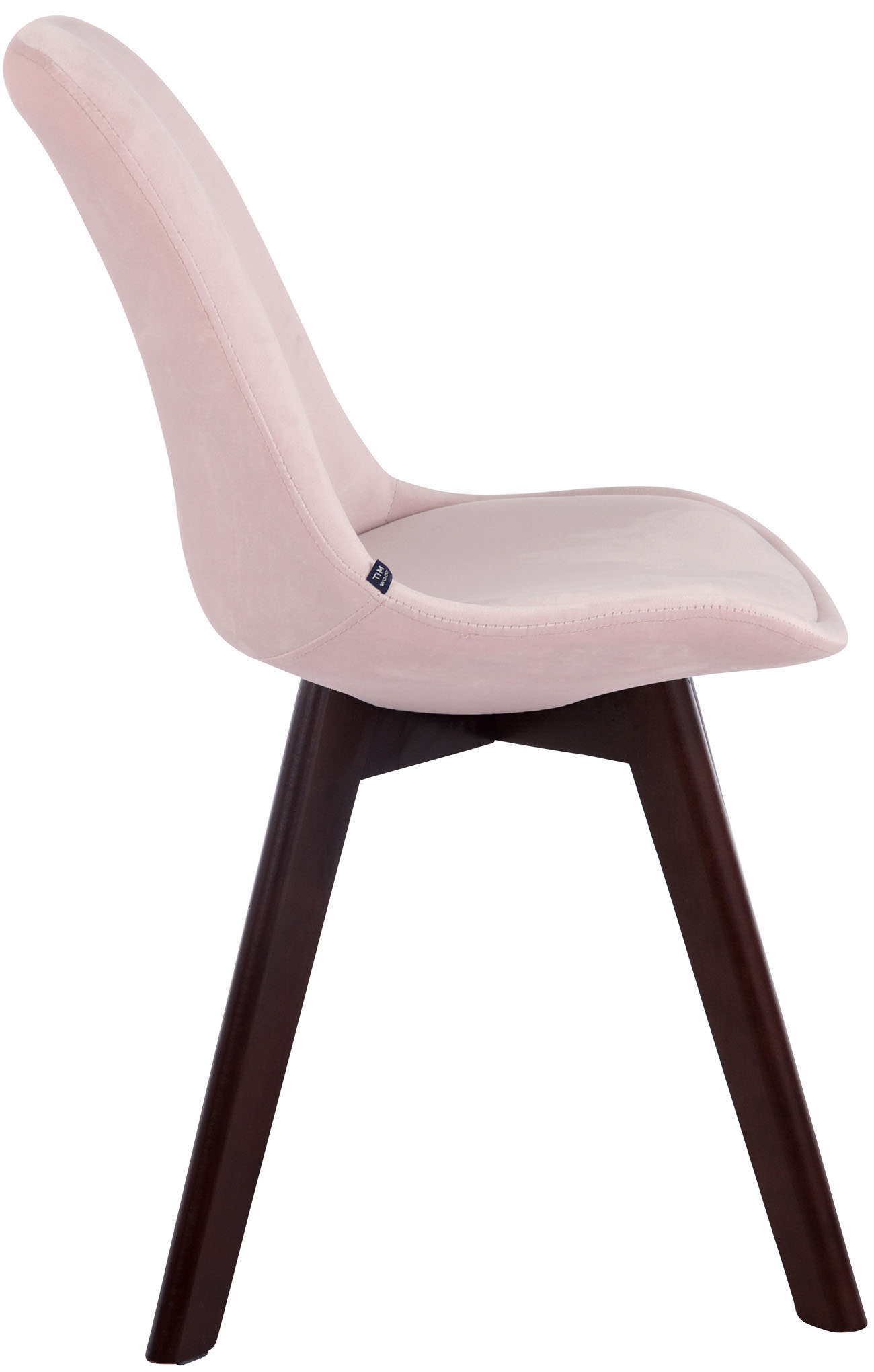 Lot de 4 Chaises de salle à manger Borneo V2 en velours