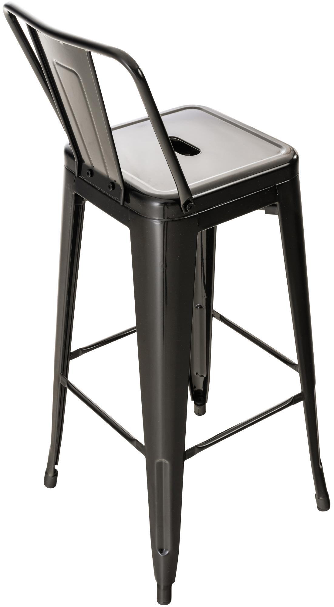 Tabouret de bar en métal Mason