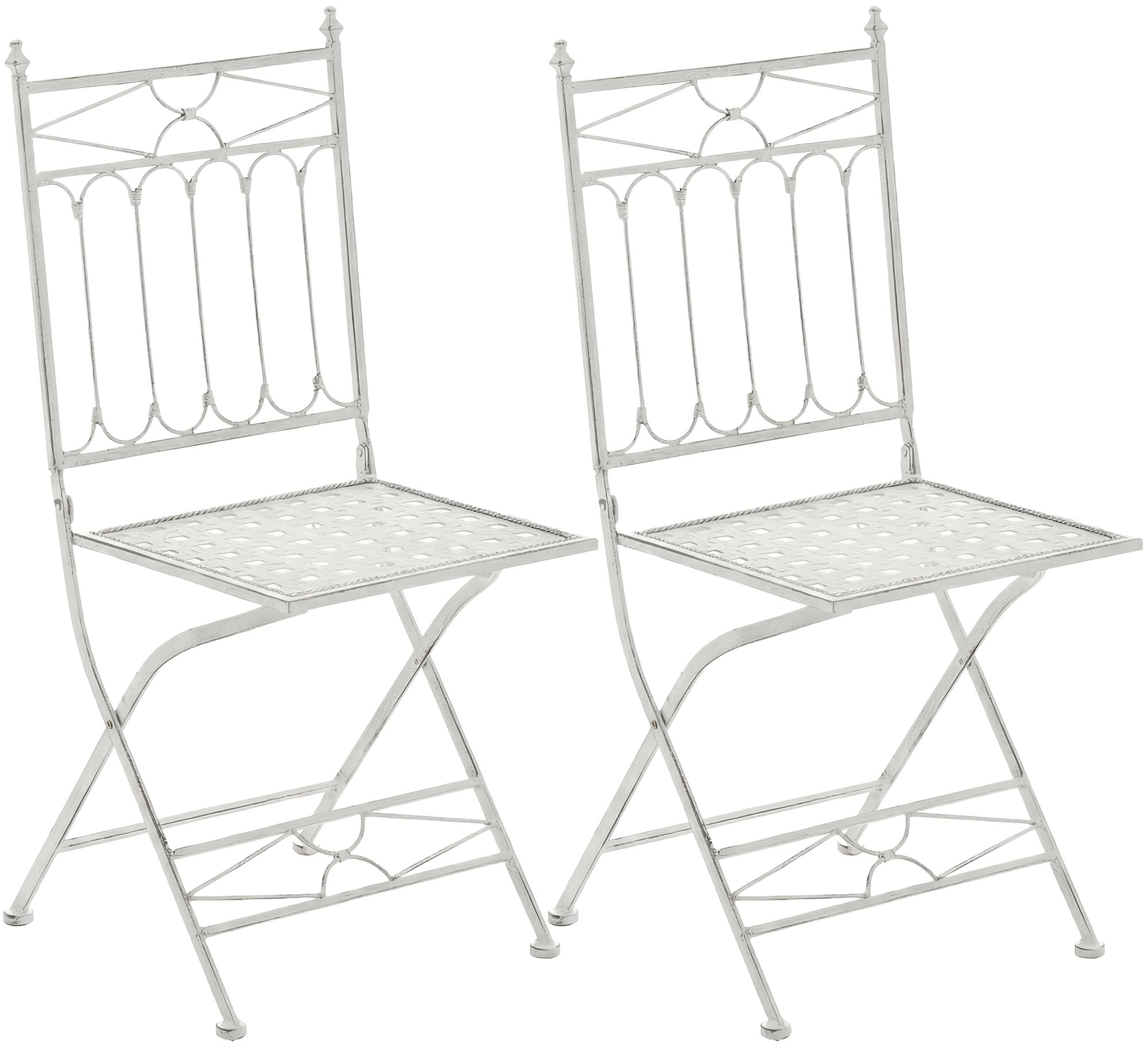Lot de 2 chaises pliantes Asina