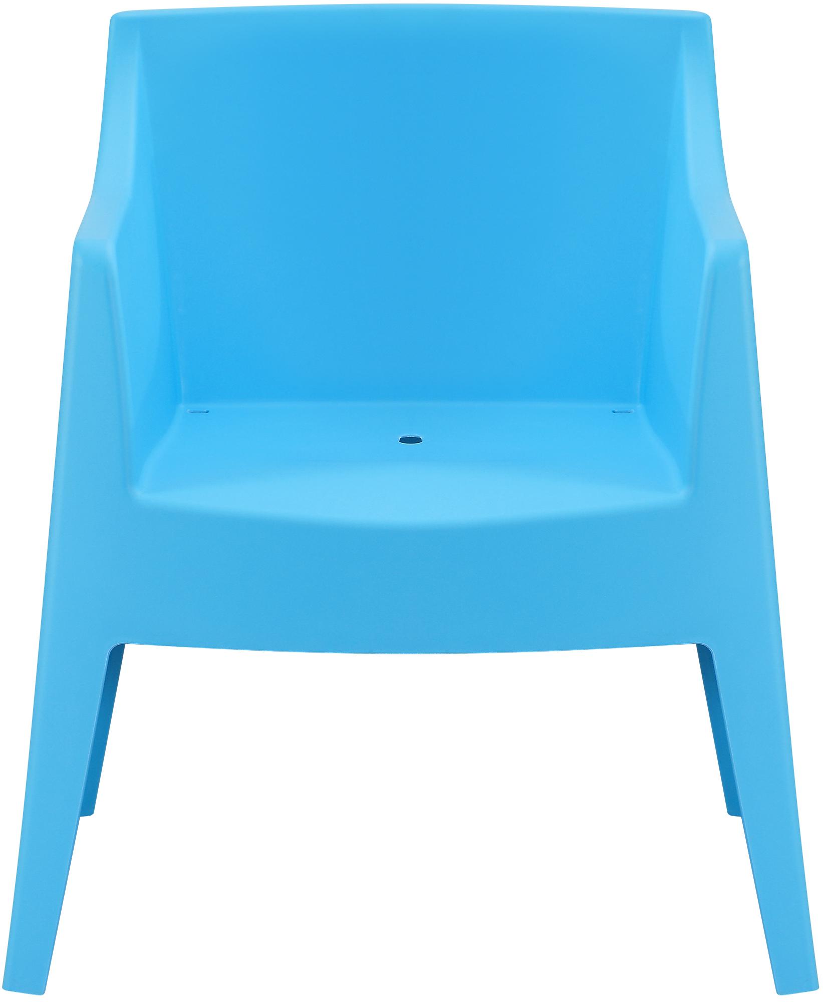 Ensemble de 4 chaises de jardin Bartal