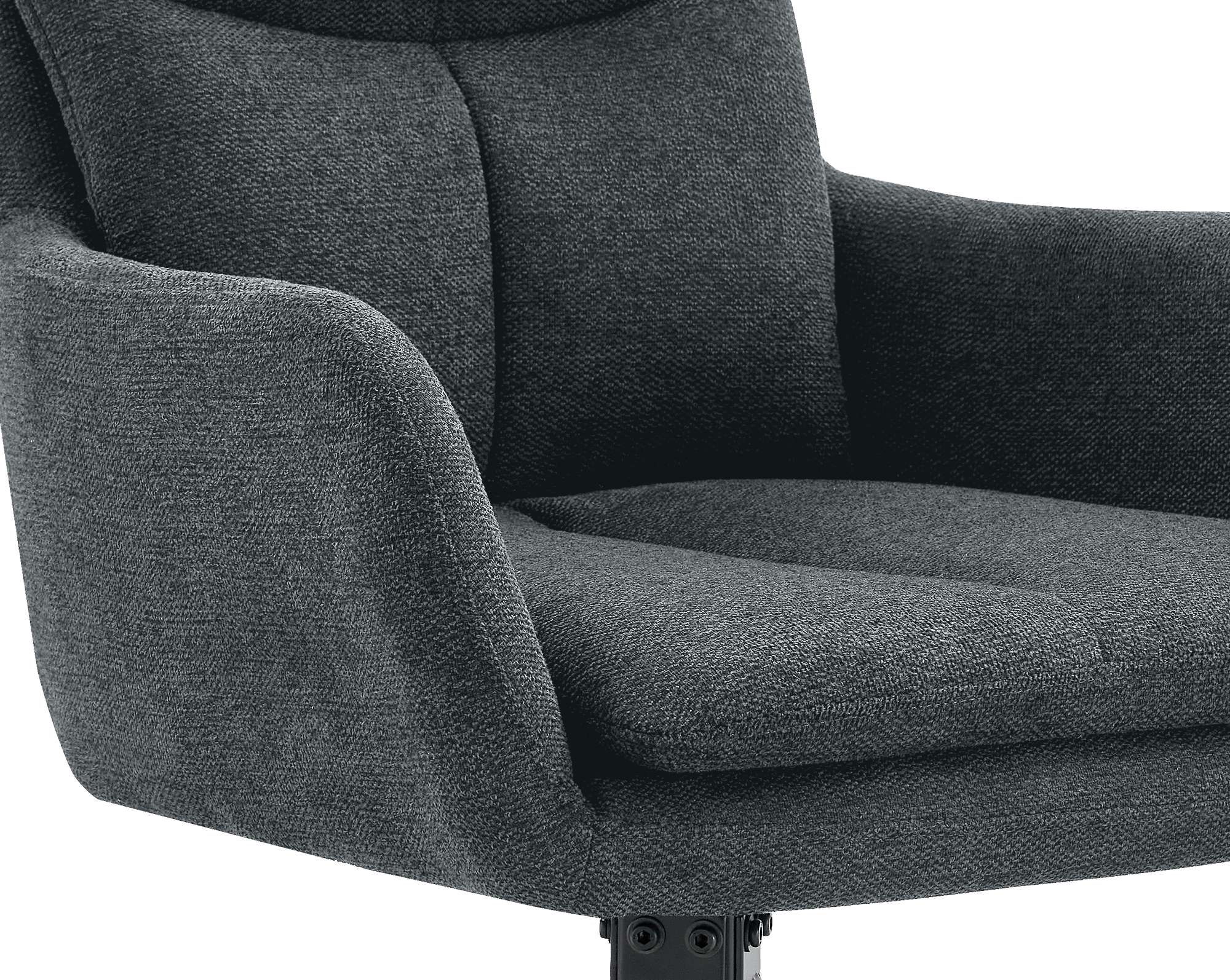 Lot de 2 chaises de salle à manger Somers tissu