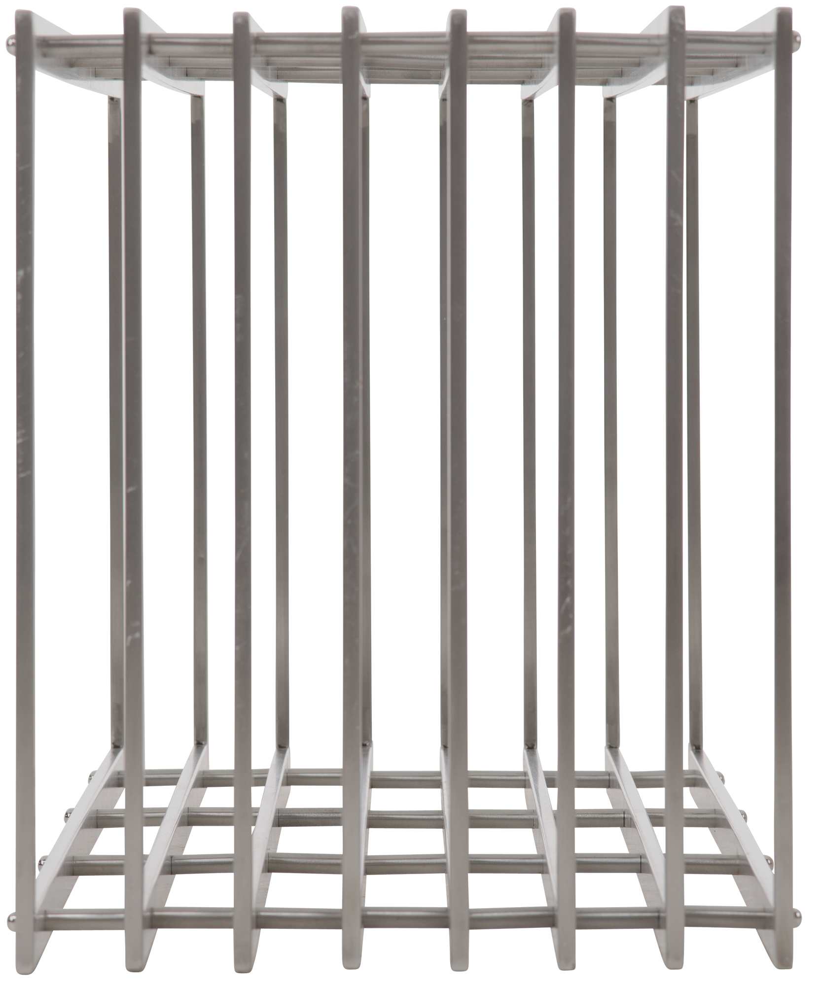 Porte-bûches Irving en acier inoxydable