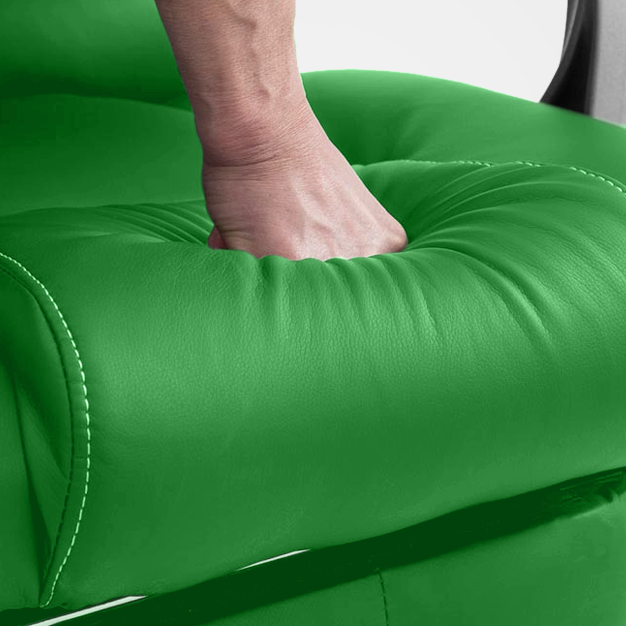 Chaise de bureau Pacific avec fonction massage simili cuir