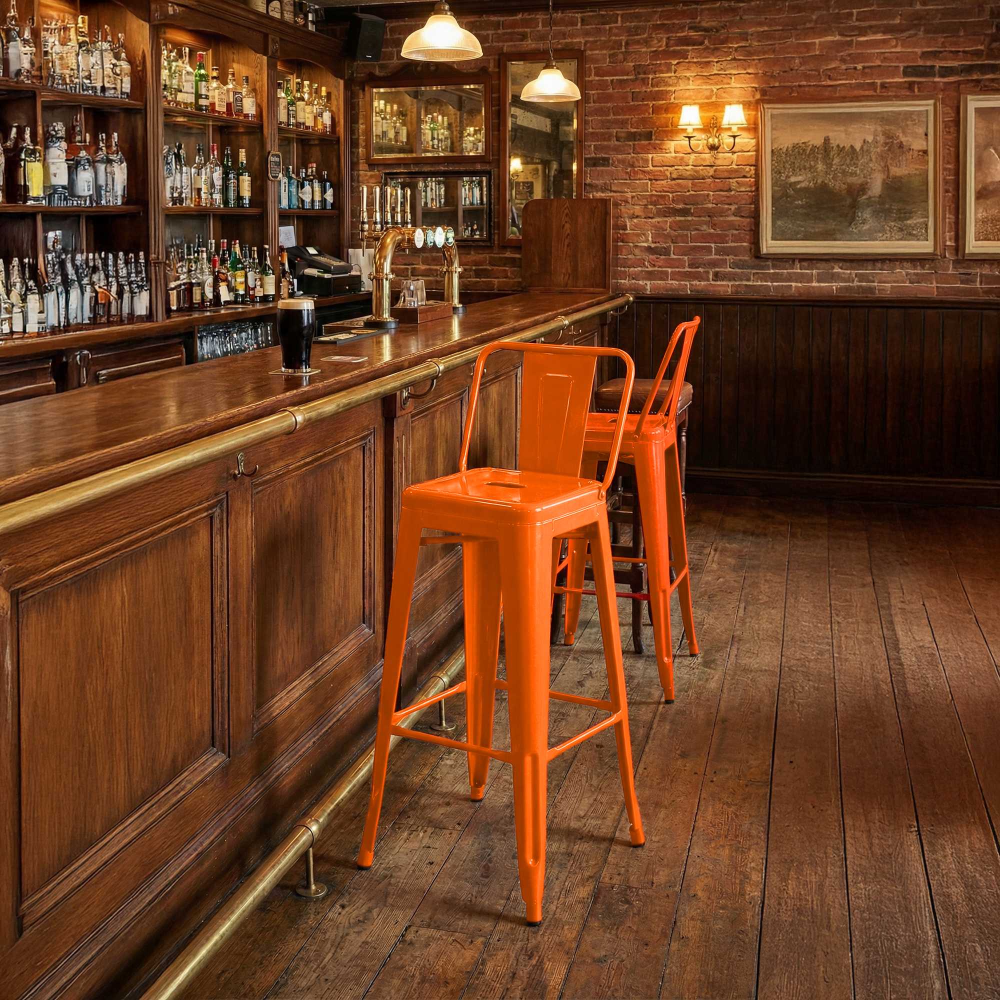 Lot de 2 Tabourets de Bar Mason