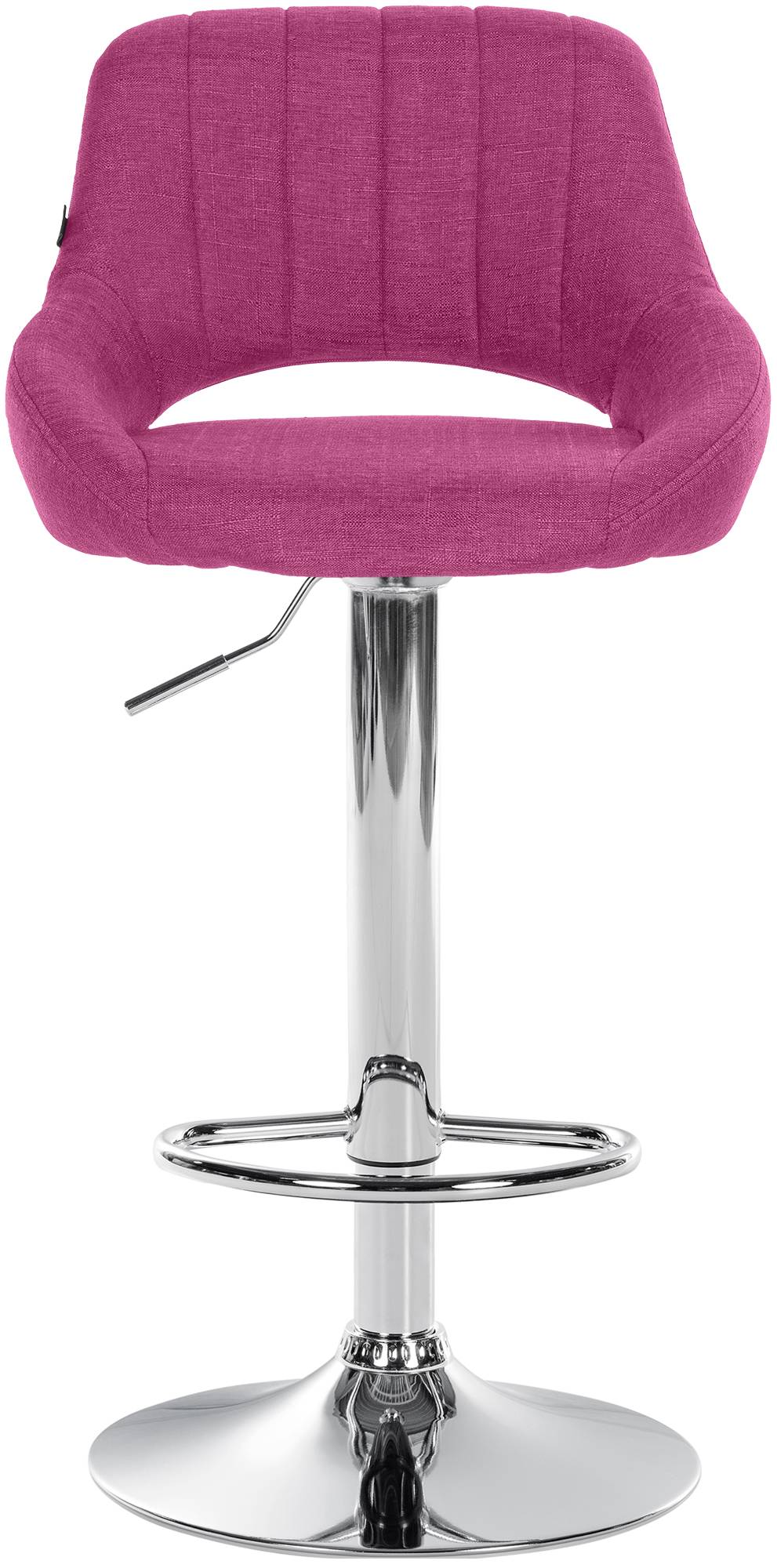 Tabouret de bar Milet en tissu
