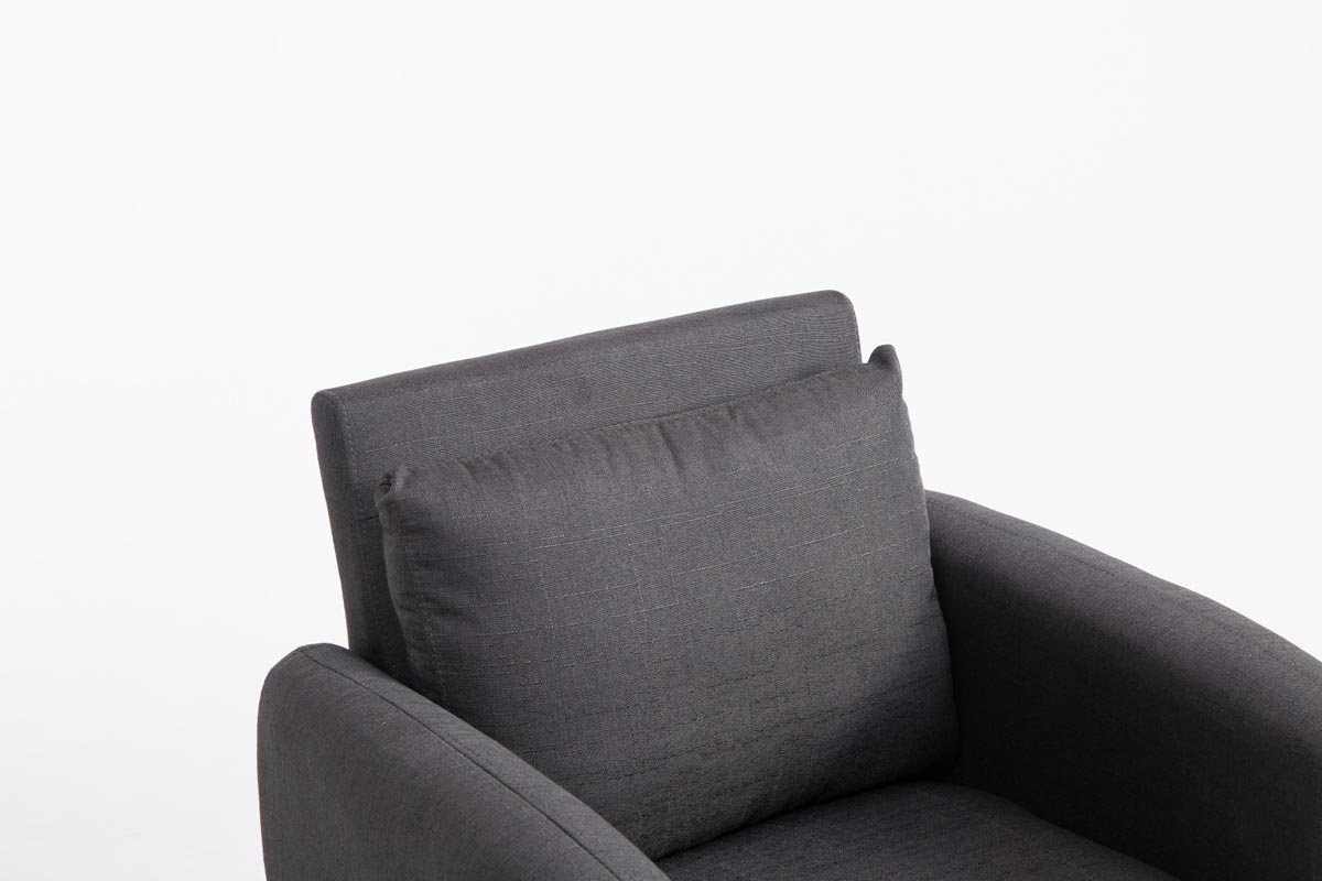 Fauteuil Tilgard en tissu