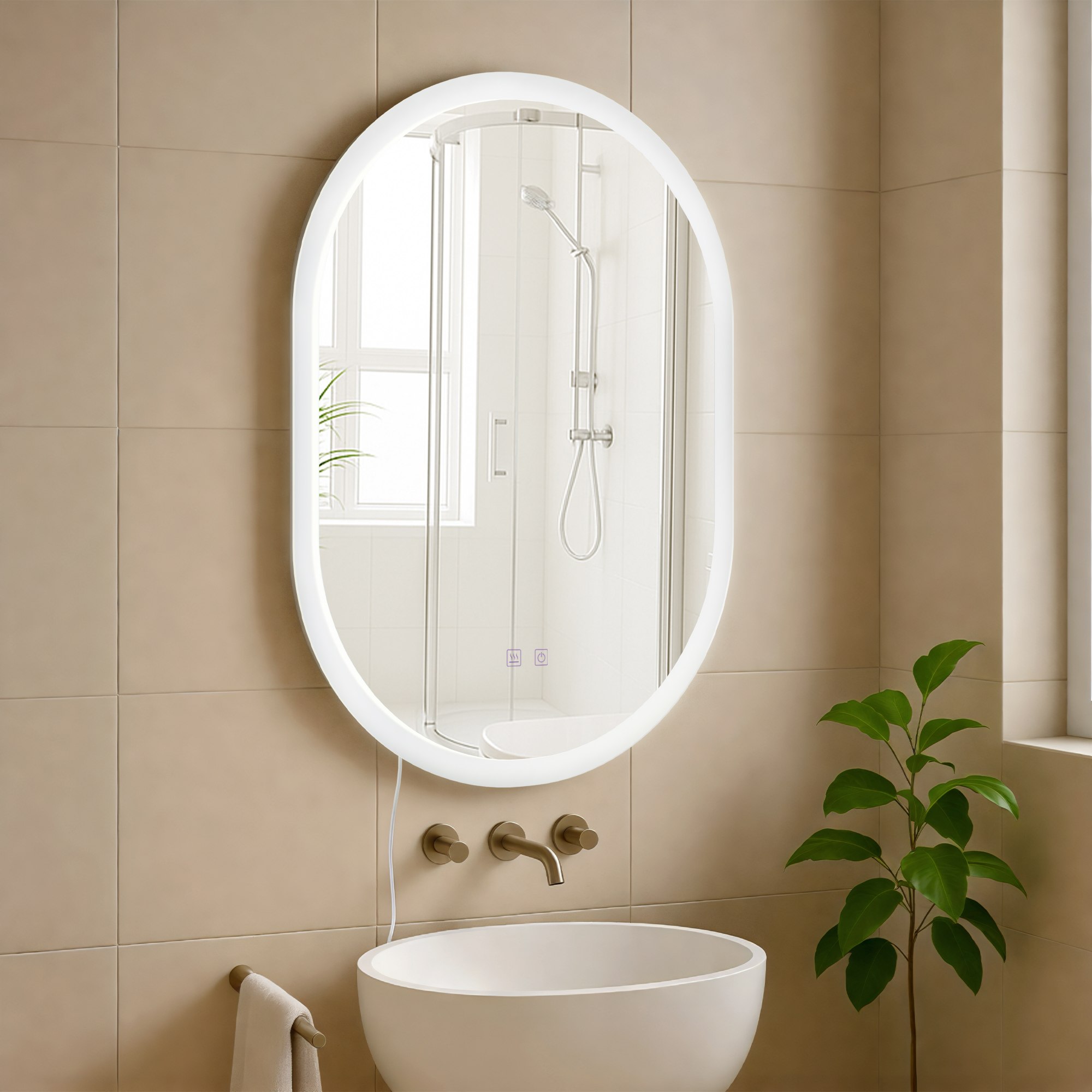 Miroir de salle de bain Karishma