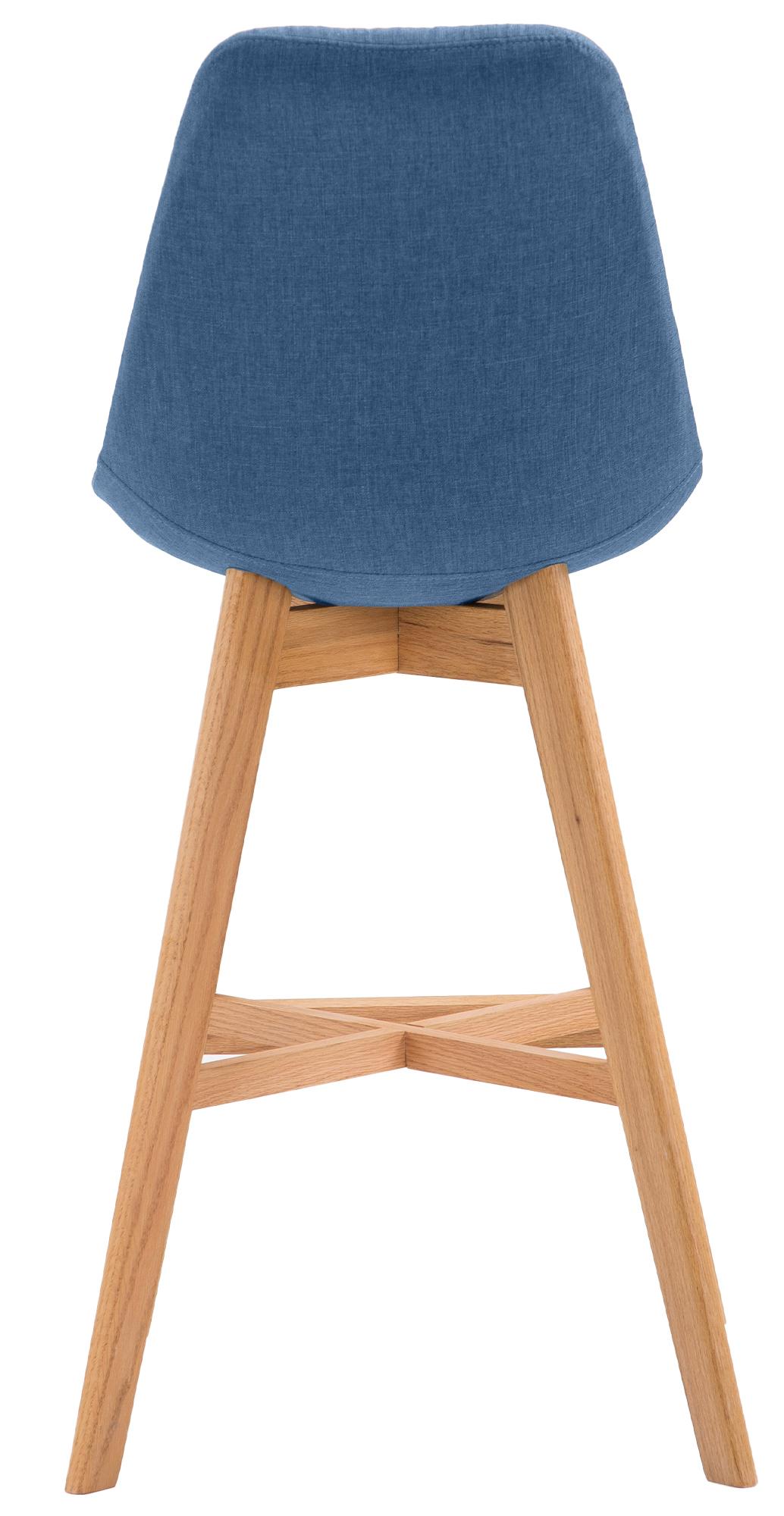 Lot de 2 tabourets de bar Cannes Tissu