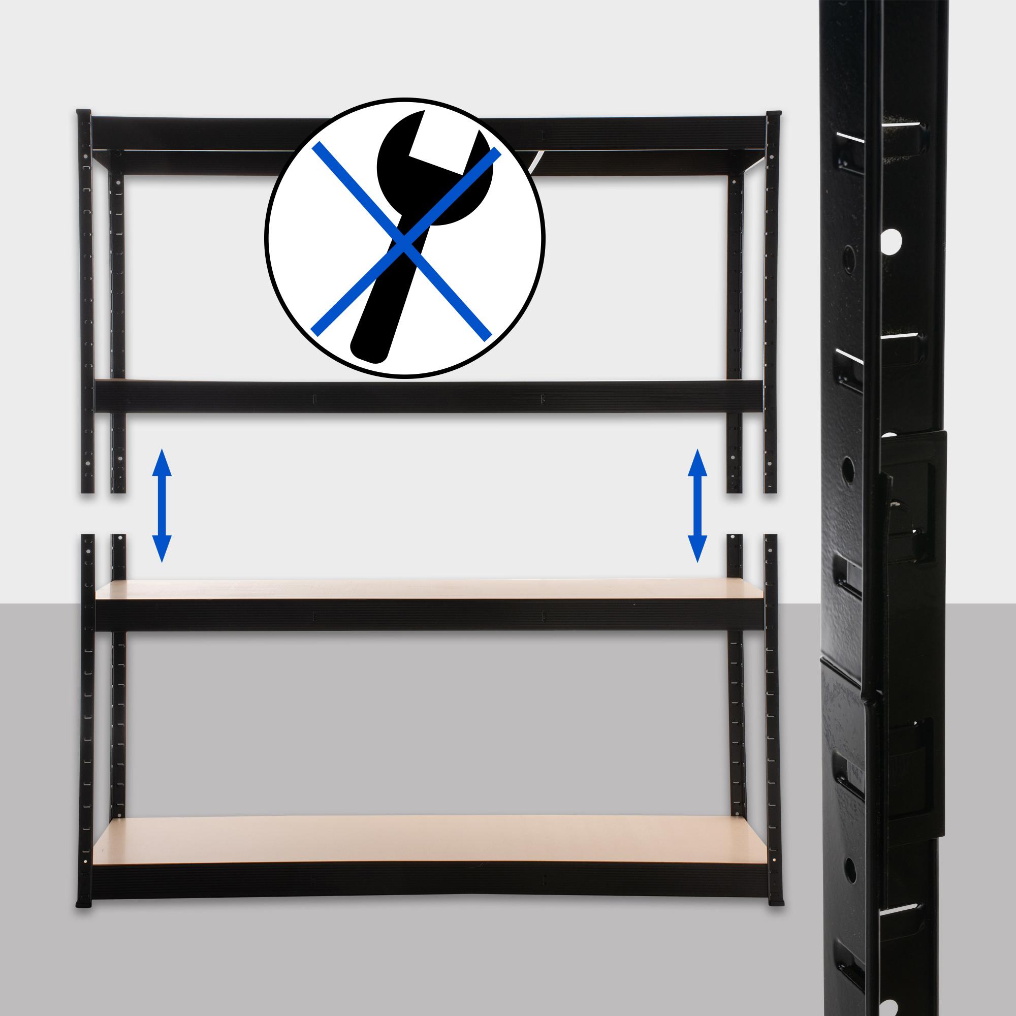 Étagère de stockage 160X180X60 CM