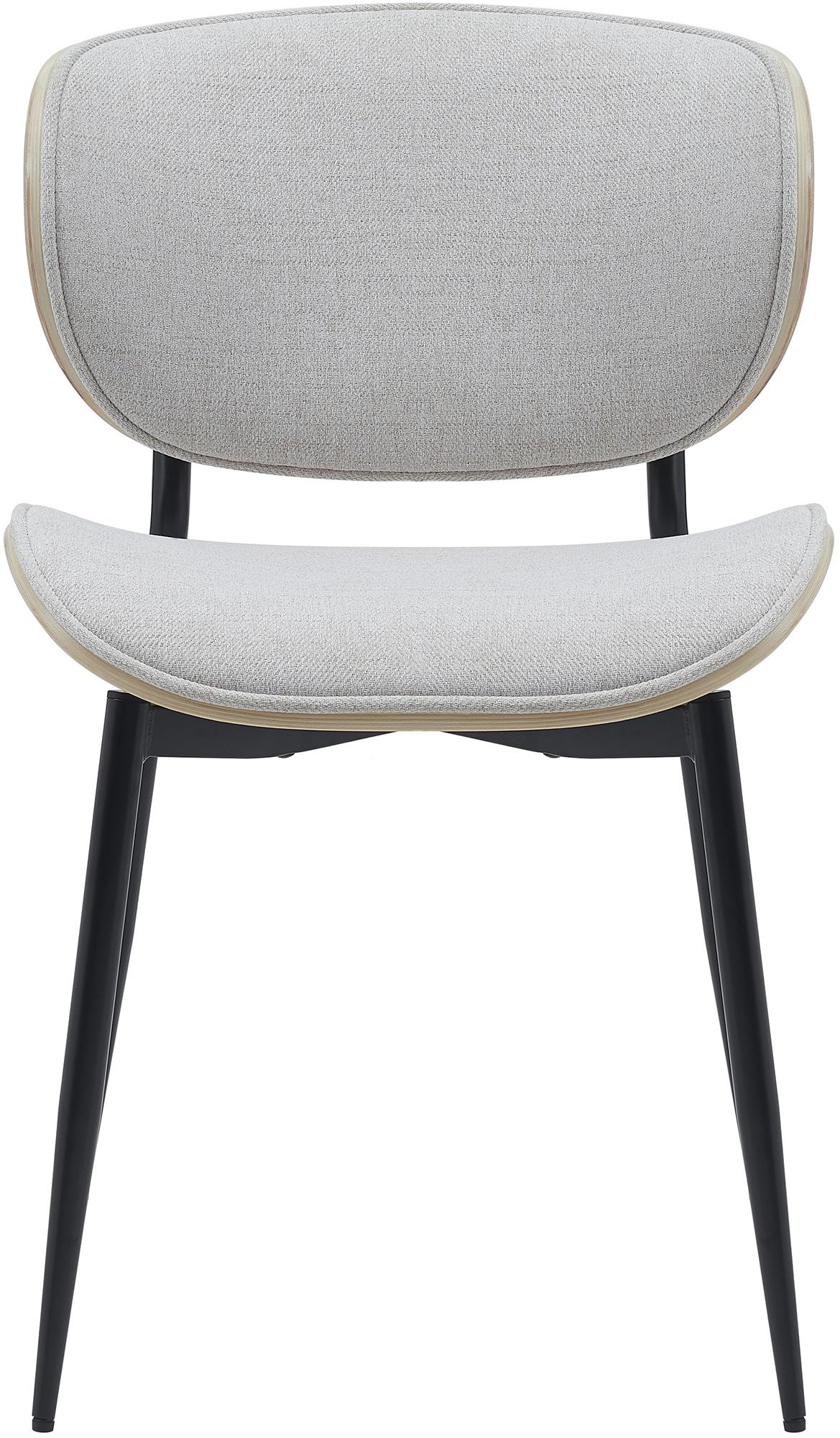 Lot de 2 chaises visiteurs Enid en similicuir ou en tissu
