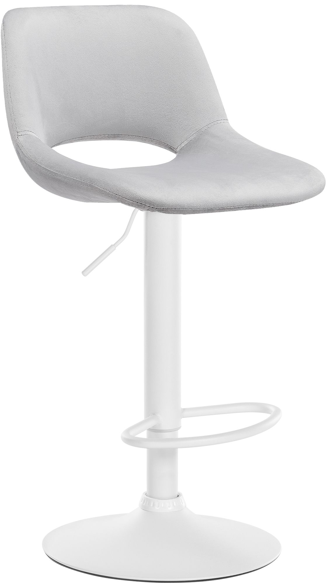 Tabouret de bar Camden velours