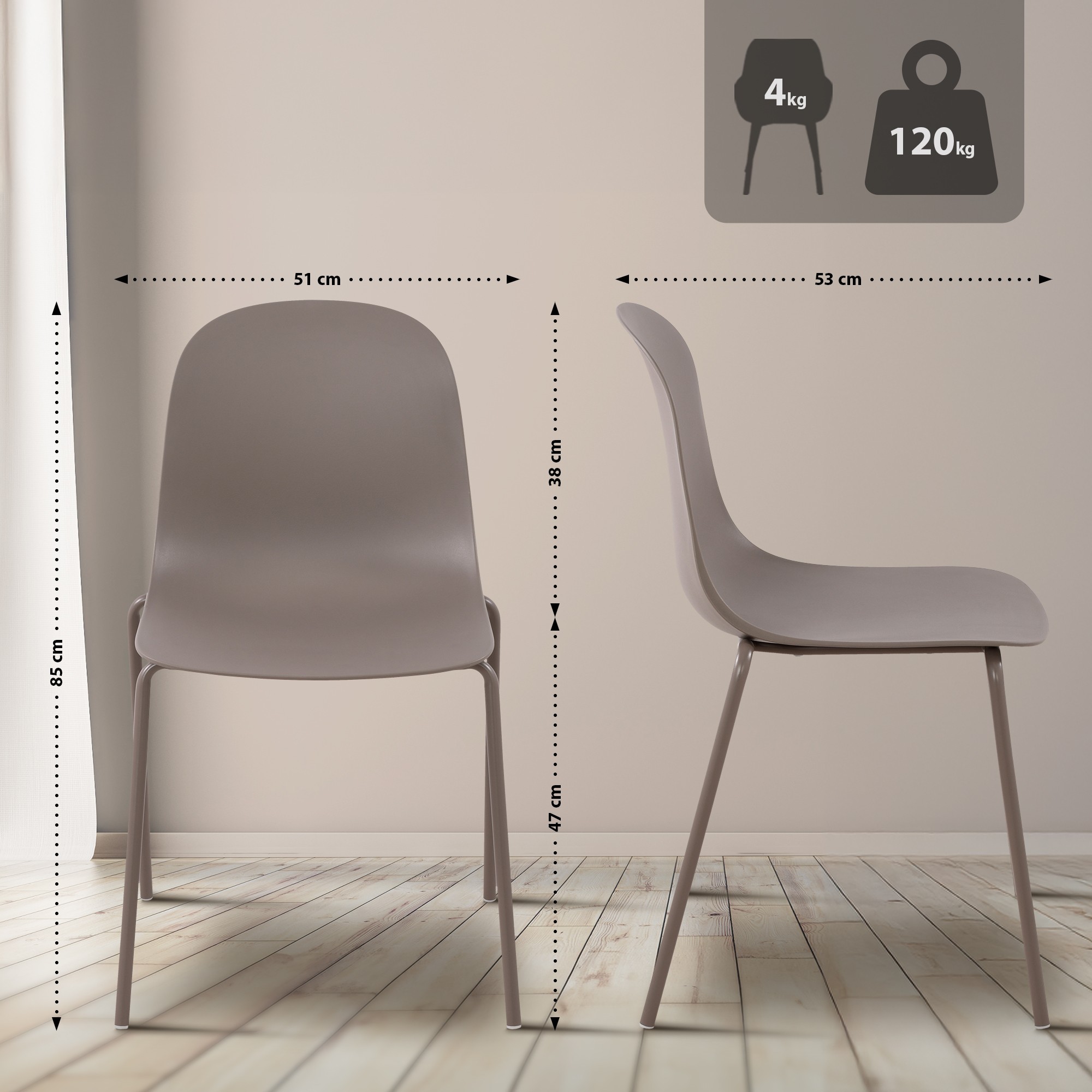 Ensemble de 2 sièges Mindin