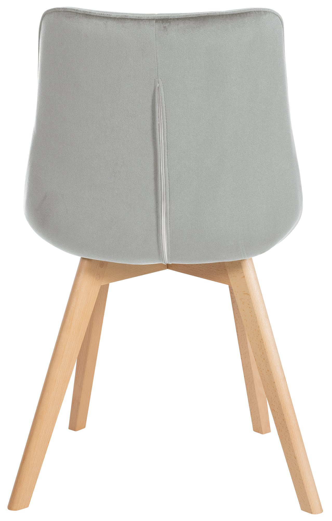 Lot de 2 chaises Brook velours