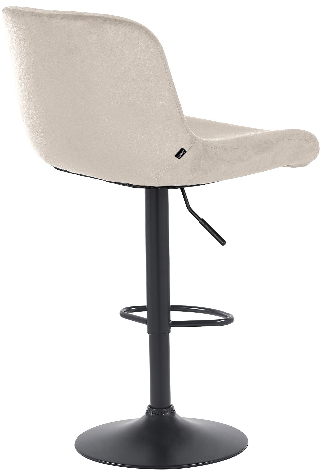 Tabouret de bar Solon noir