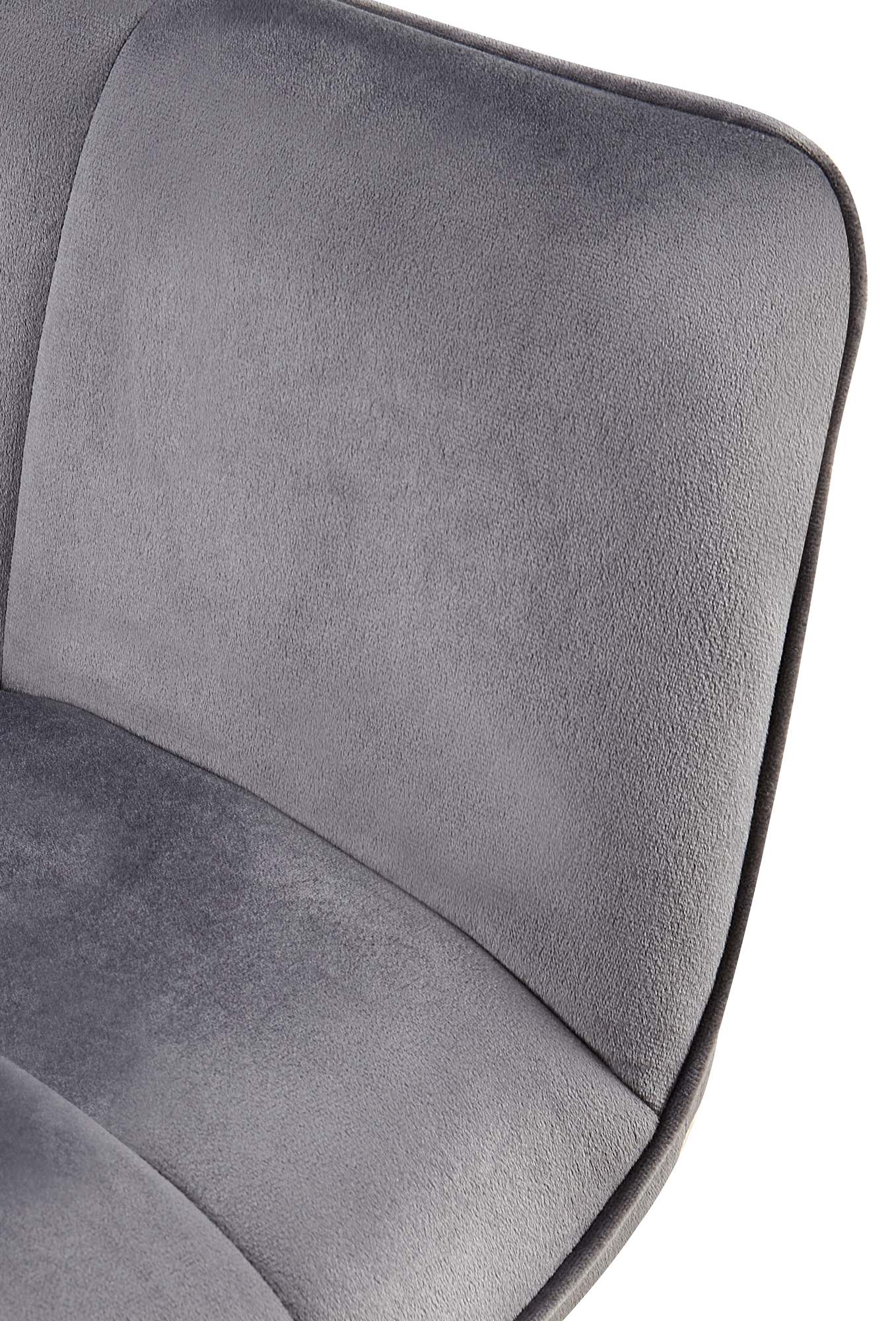 Lot de 2 chaises de salle à manger Roseville velours