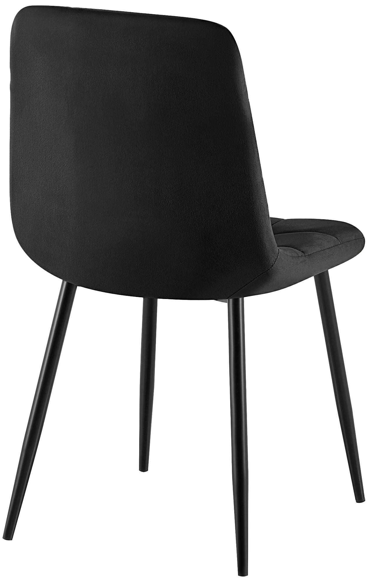 Chaise de salle a manger Antibes en velours