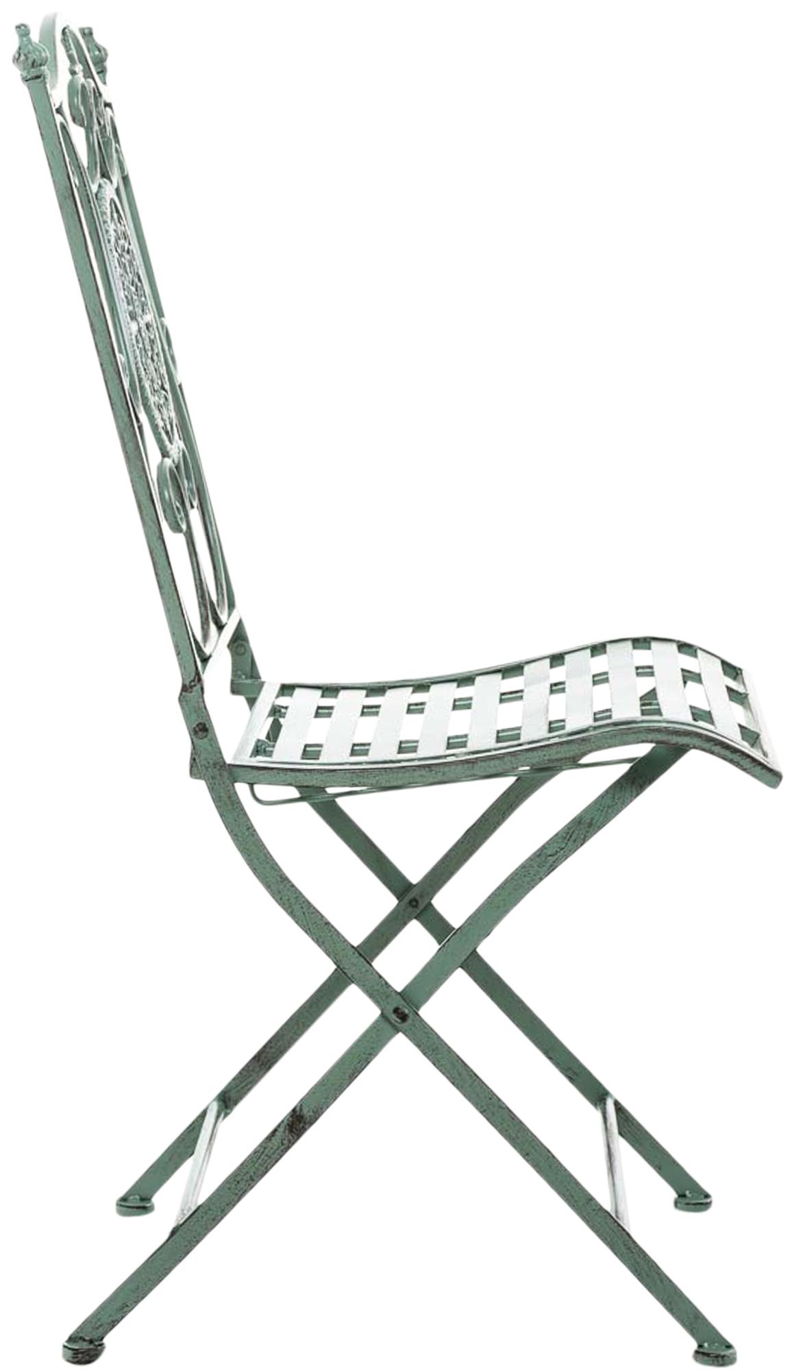 Chaise de jardin en métal Sibell