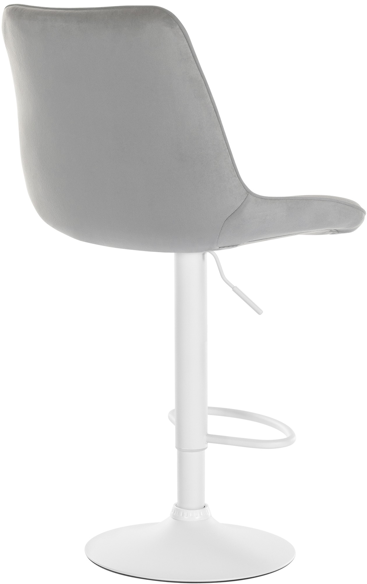 Tabouret de bar Toni en velours
