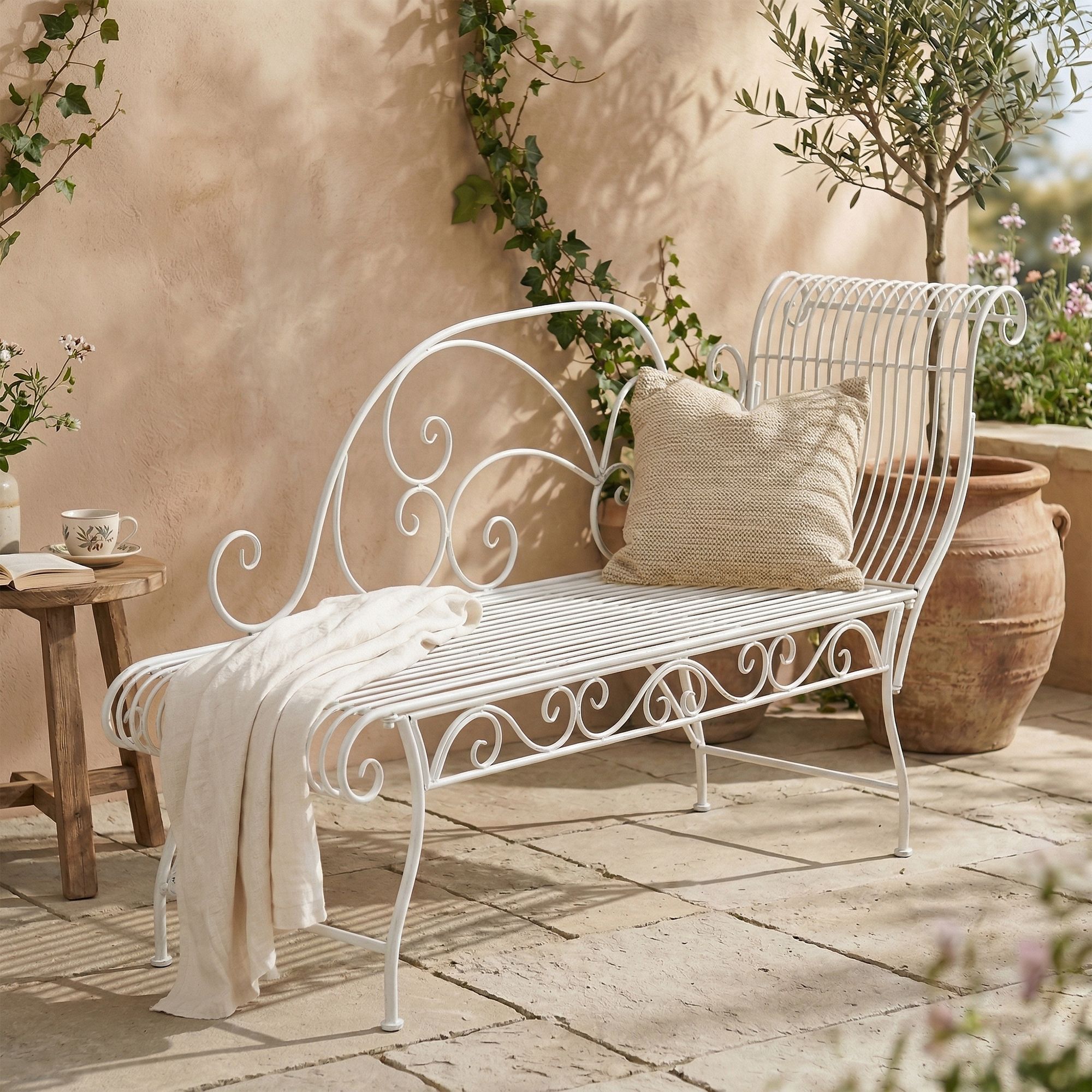 Banc de jardin Karma robustesse style et confort pour votre extérieur
