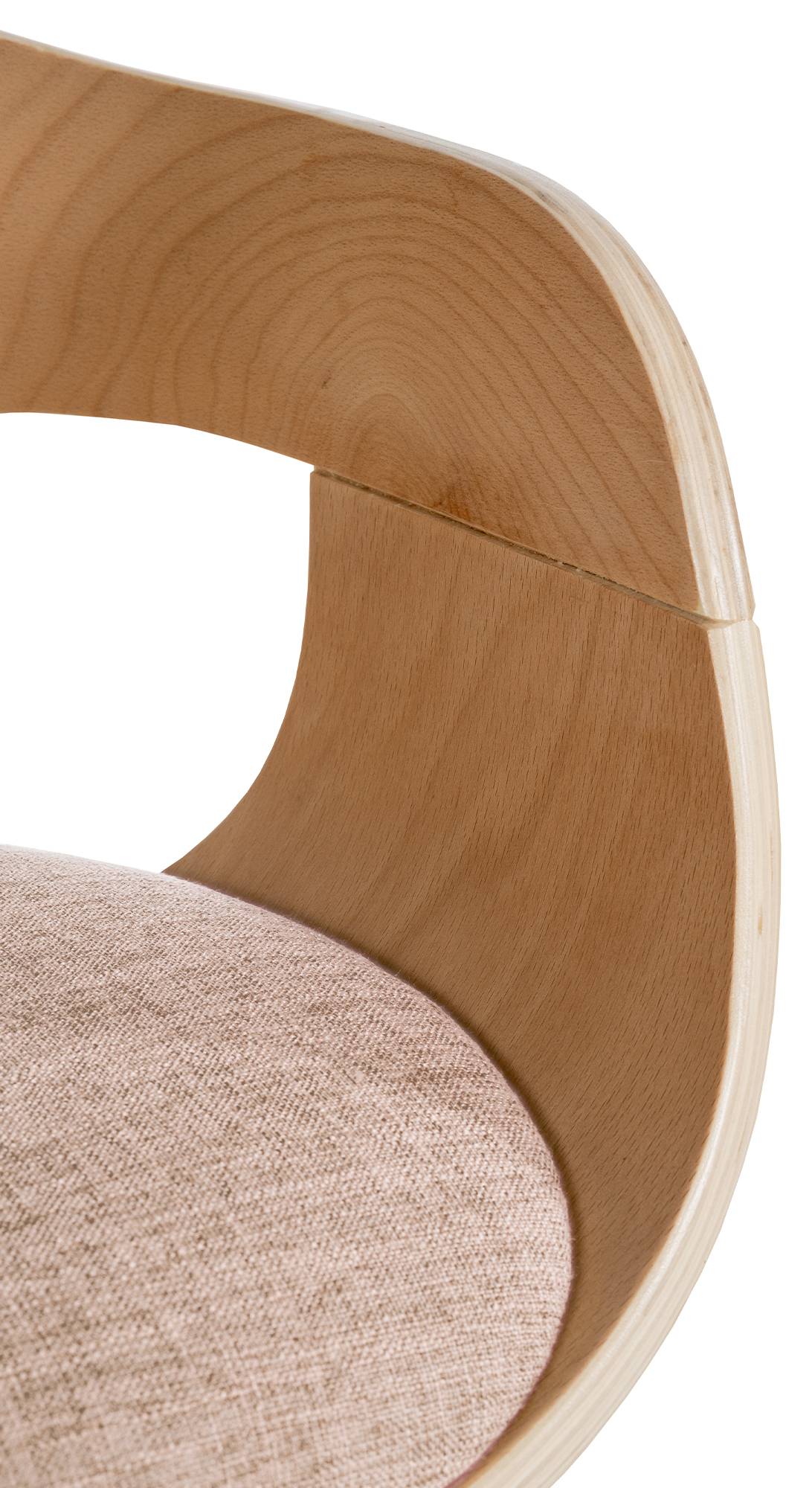 Lot de 2 chaises de salle à manger Kingston en Tissu