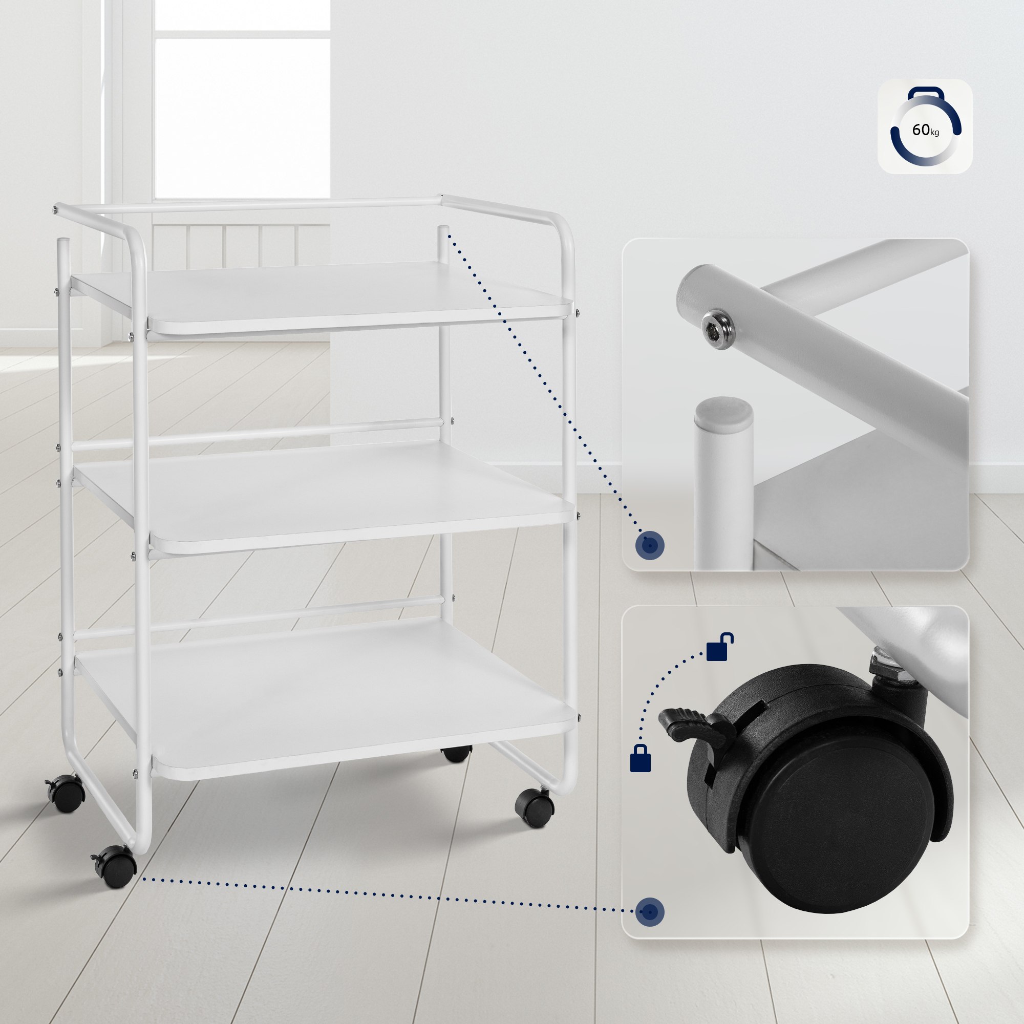 Chariot pour appareils cosmétiques PL902
