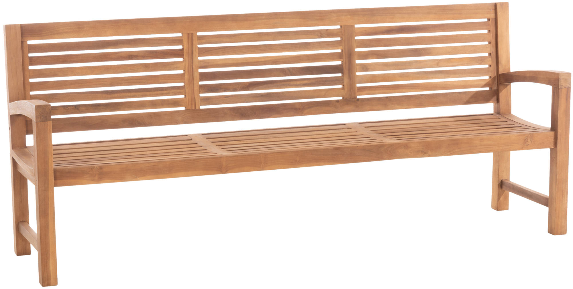 Banc d'extérieur Halden en bois de teck