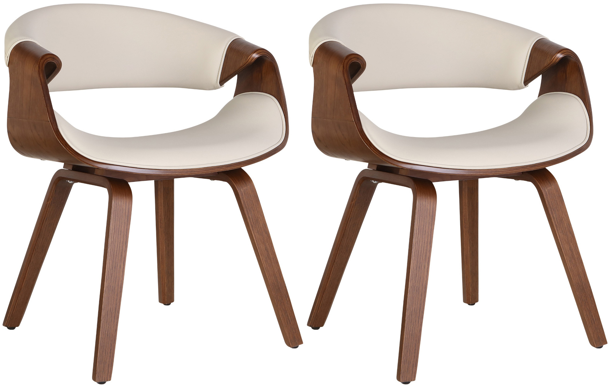 Lot de 2 chaises de salle à manger Foley