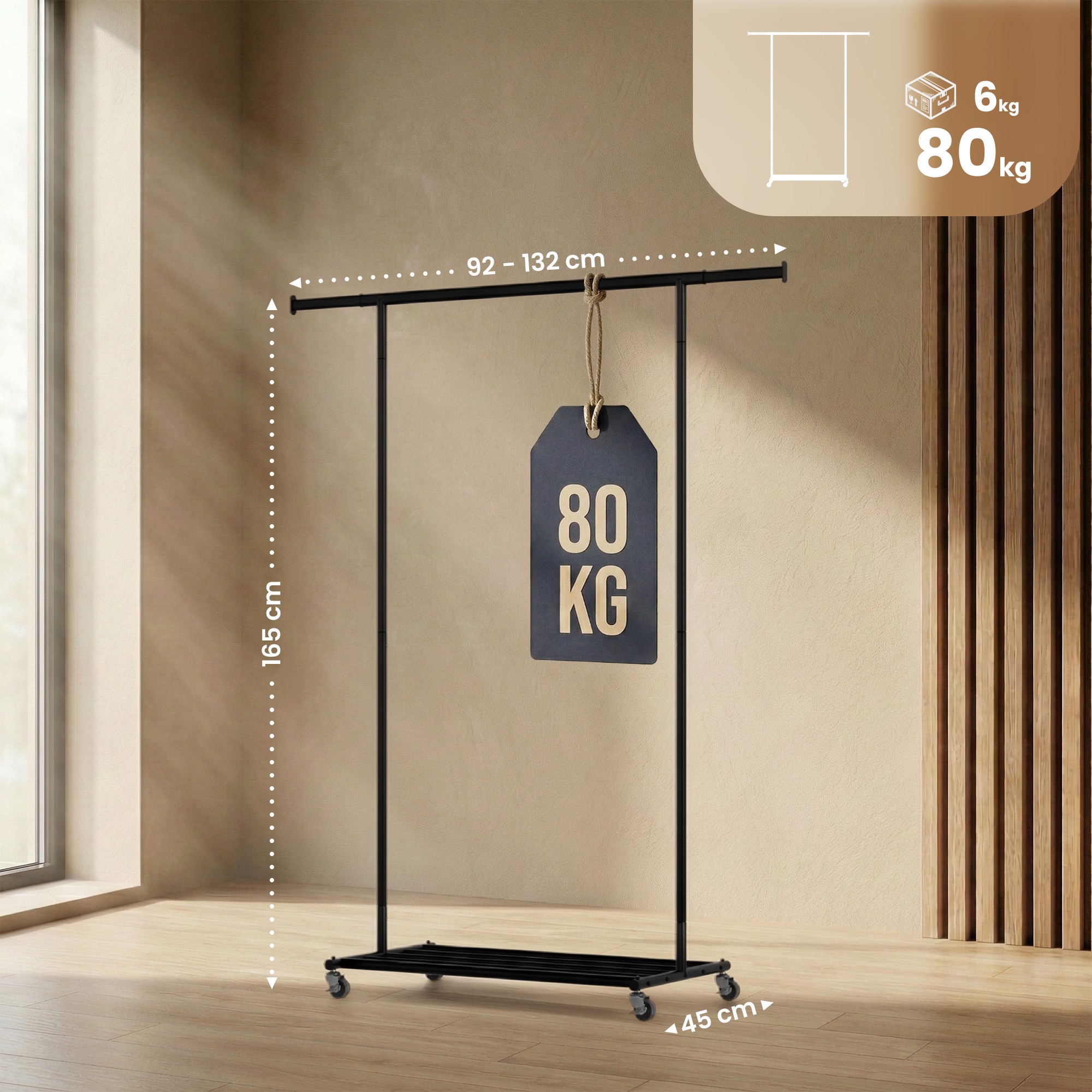 Portant a vetements Bernis